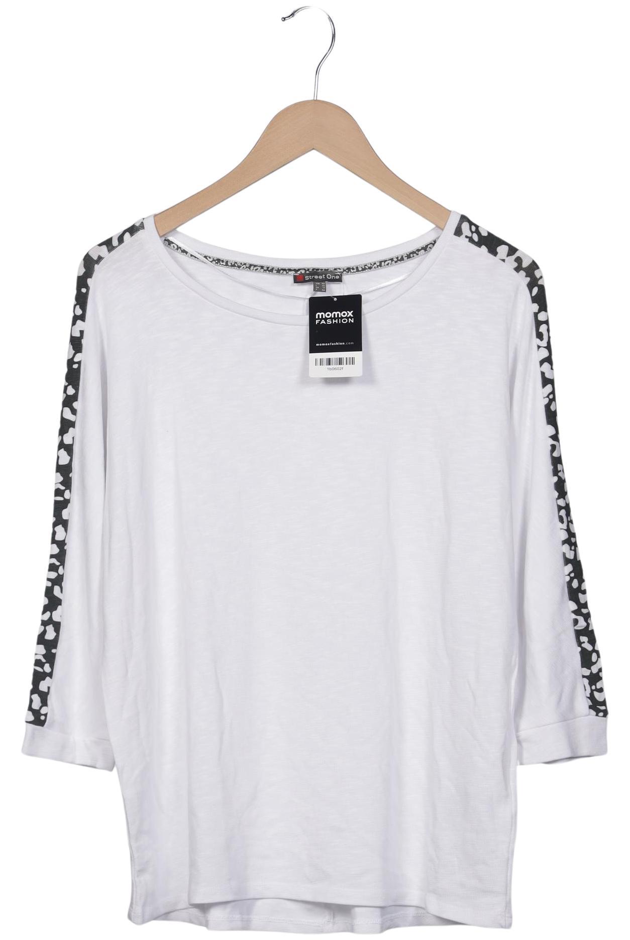 

Street One Damen Pullover, weiß, Gr. 40