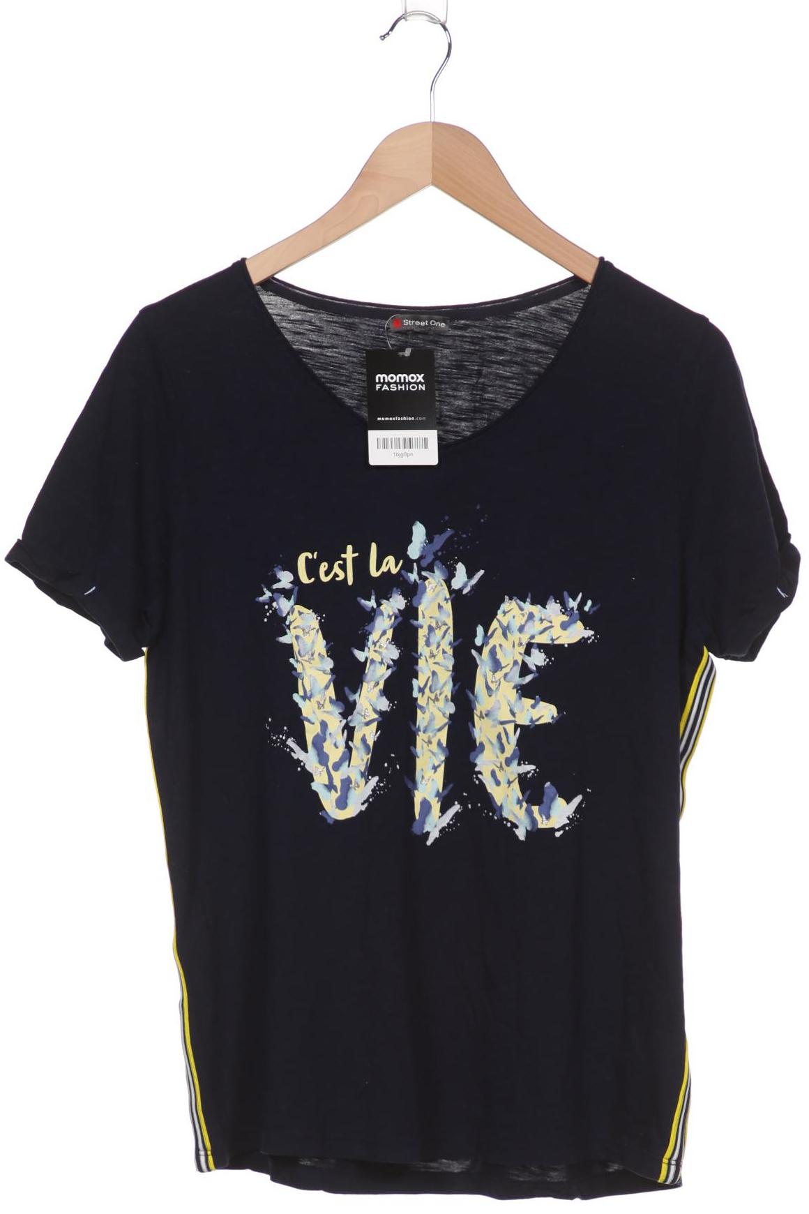 

Street One Damen T-Shirt, marineblau