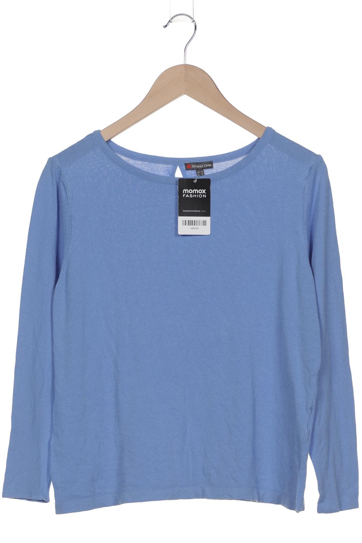 

Street One Damen Pullover, blau, Gr. 38