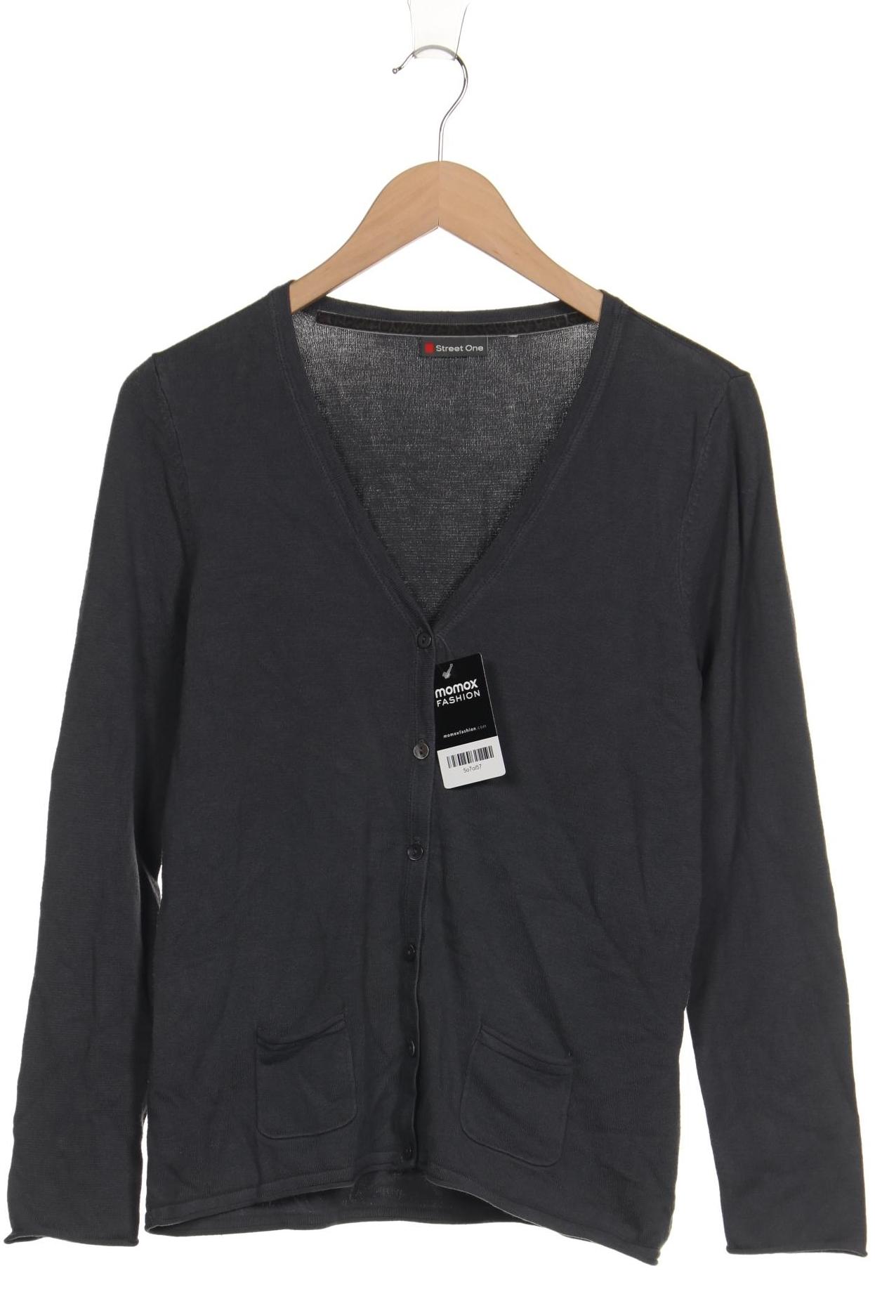 

Street One Damen Strickjacke, grau, Gr. 40