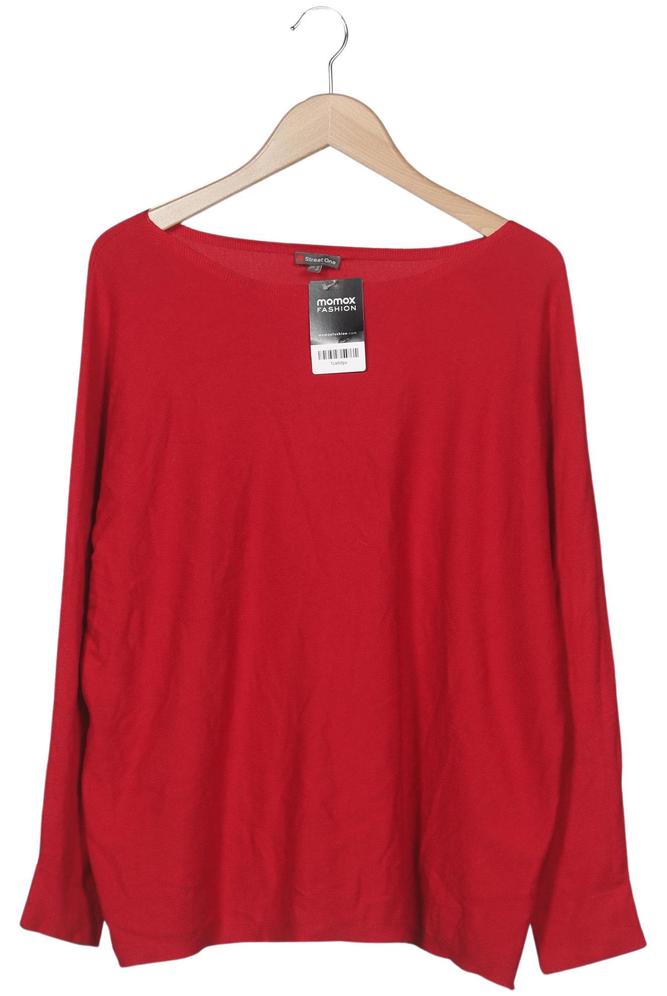 

Street One Damen Pullover, rot, Gr. 42