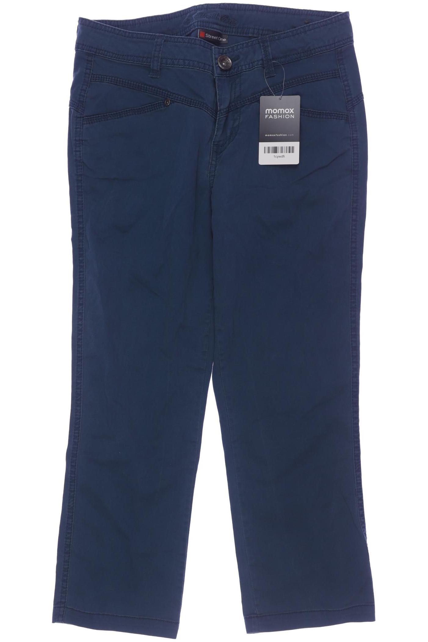 

Street One Damen Stoffhose, blau, Gr. 34