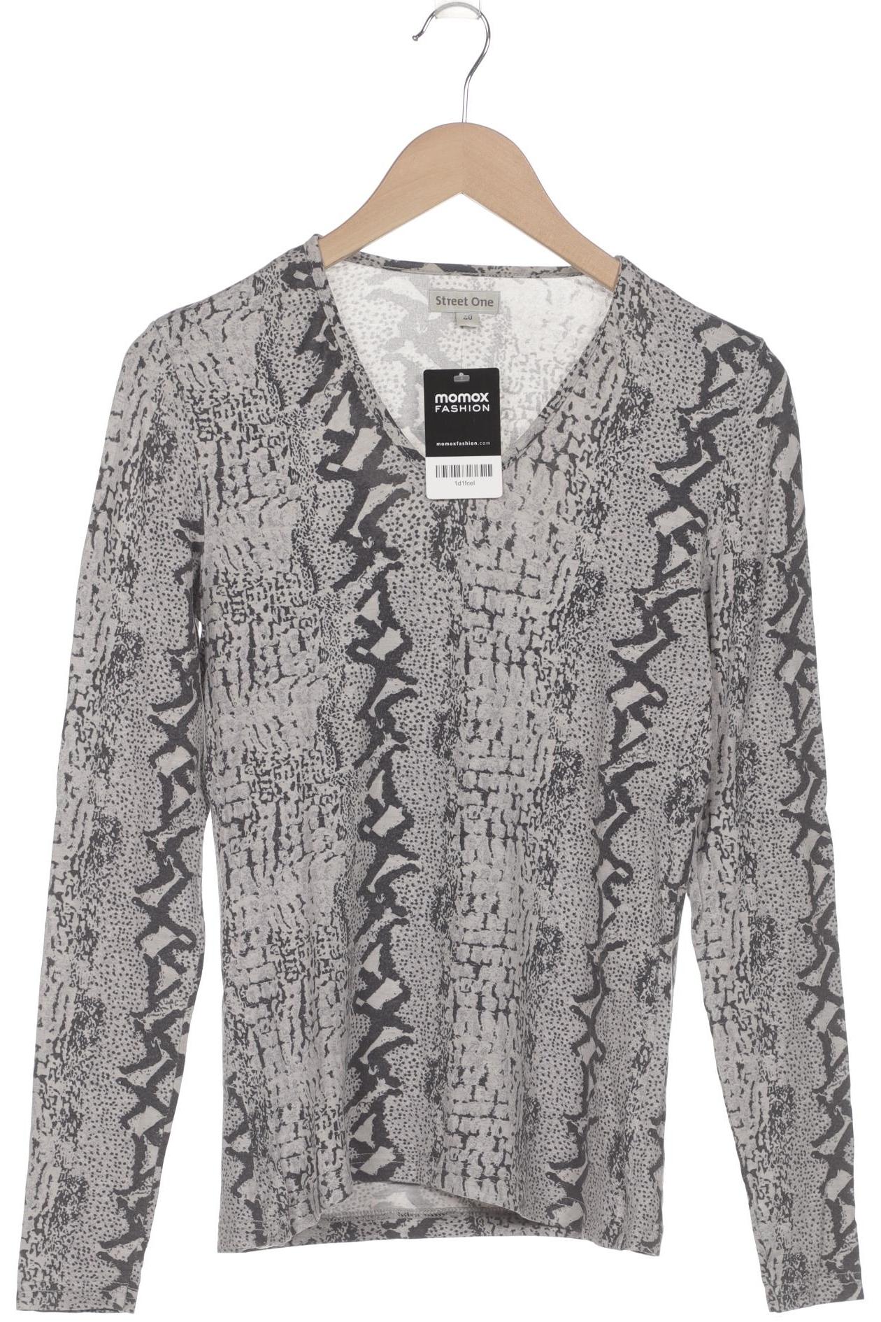 

Street One Damen Langarmshirt, grau, Gr. 40