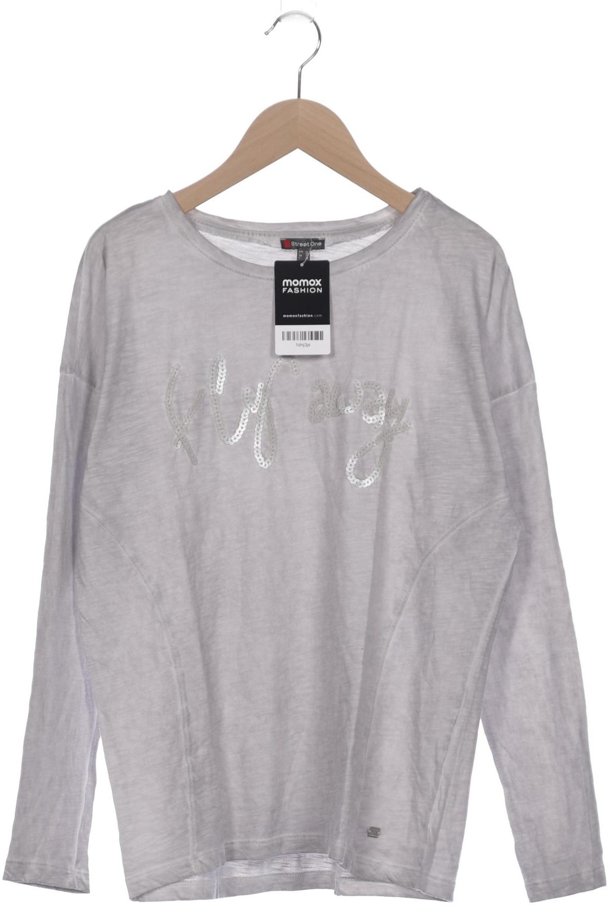

Street One Damen Langarmshirt, grau, Gr. 36