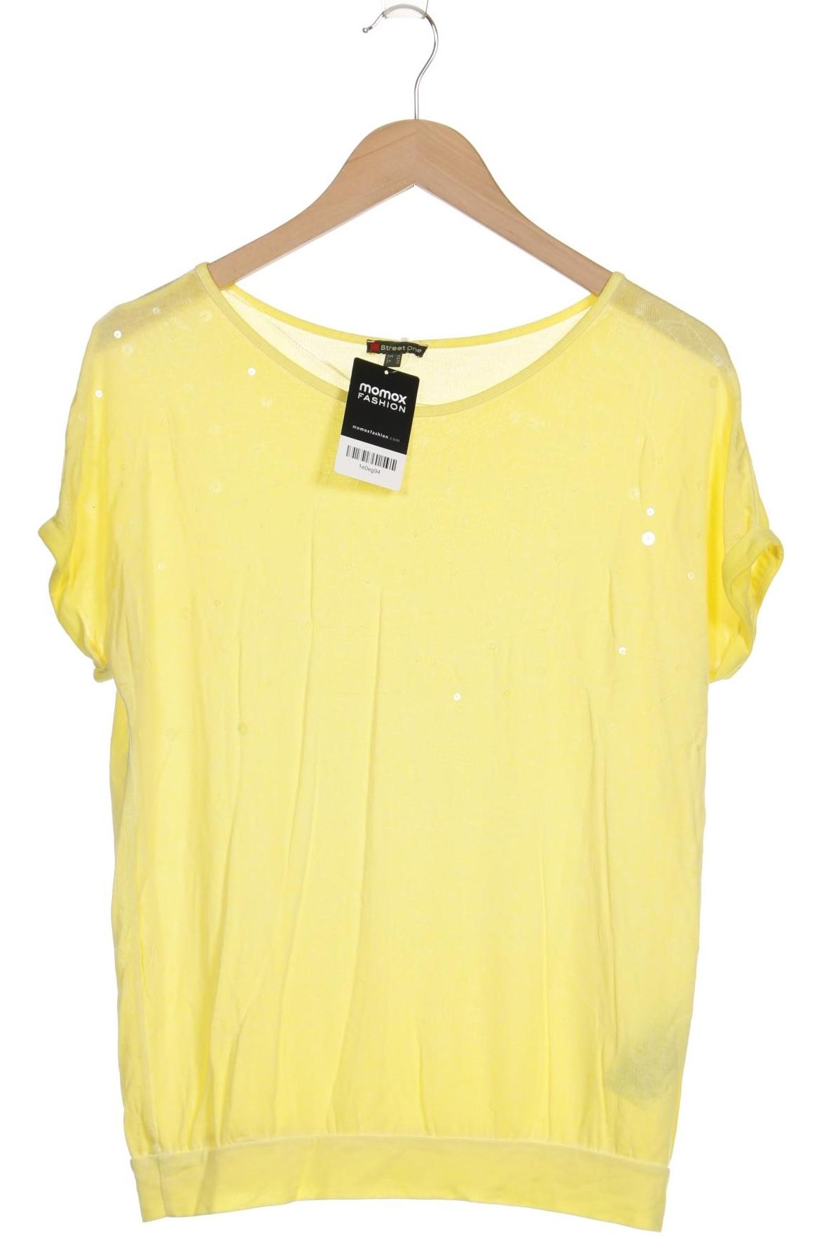 

Street One Damen T-Shirt, gelb, Gr. 36