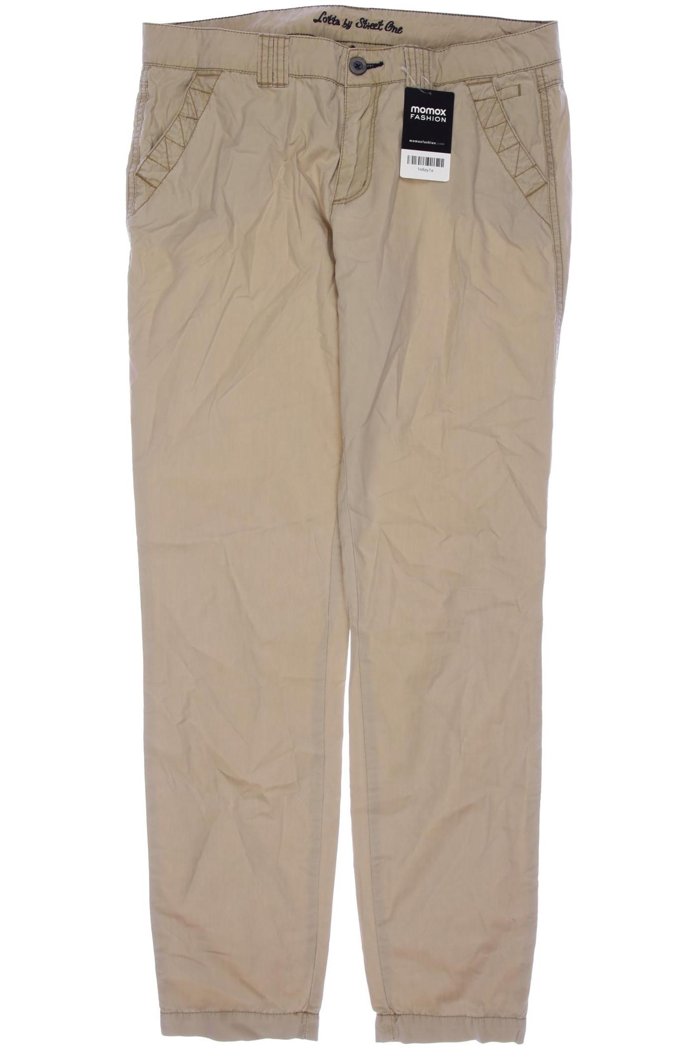 

Street One Damen Stoffhose, beige, Gr. 38