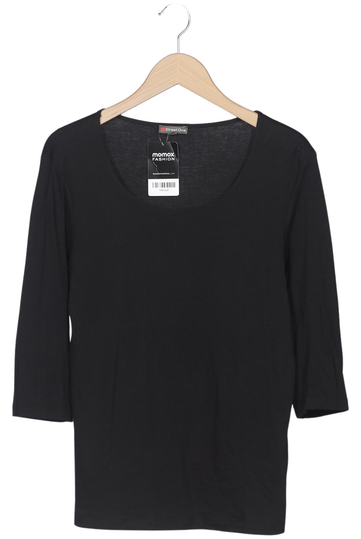 

Street One Damen Langarmshirt, schwarz, Gr. 42