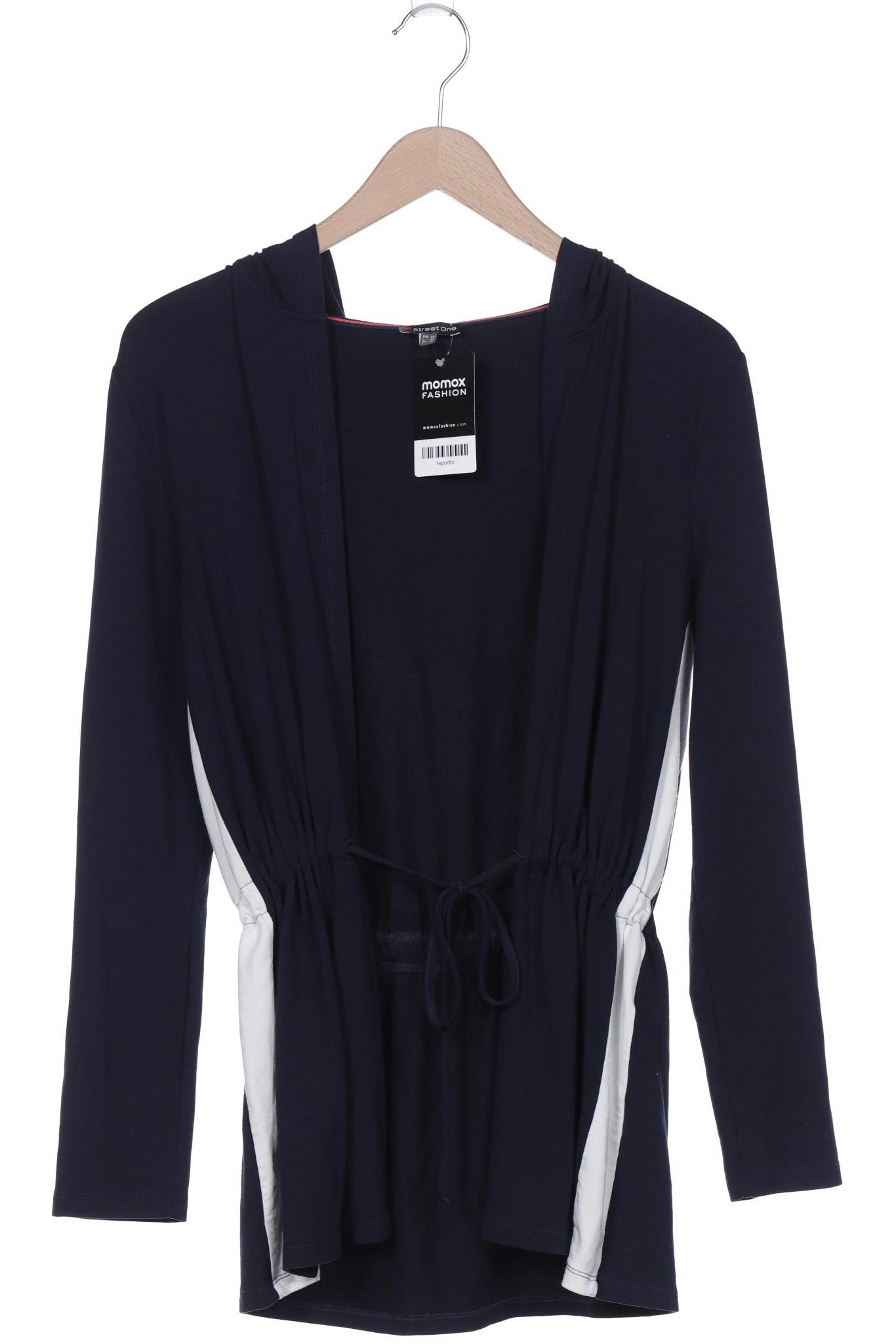 

Street One Damen Strickjacke, marineblau, Gr. 38