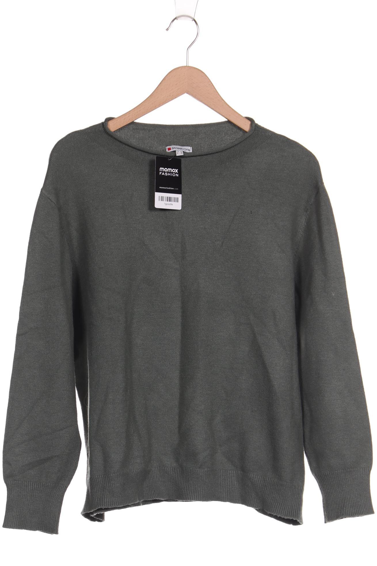 

Street One Damen Pullover, grün, Gr. 44