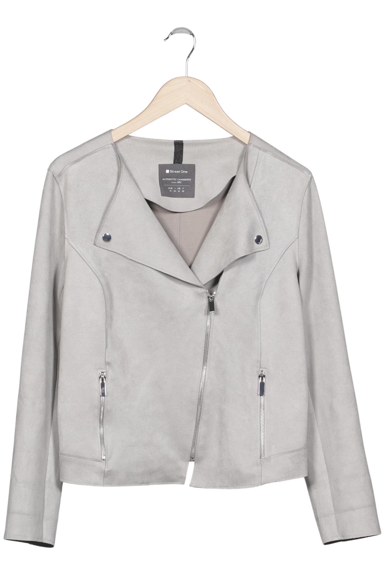 

Street One Damen Jacke, grau, Gr. 40