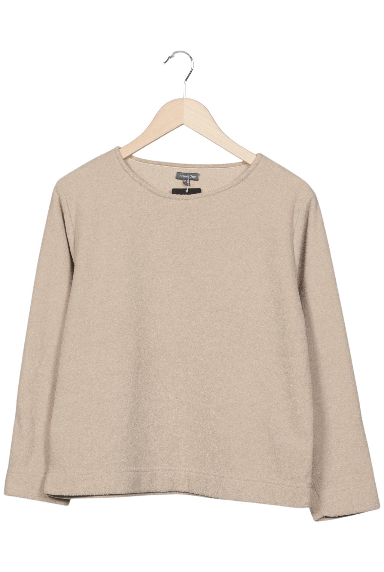 

Street One Damen Sweatshirt, beige, Gr. 40