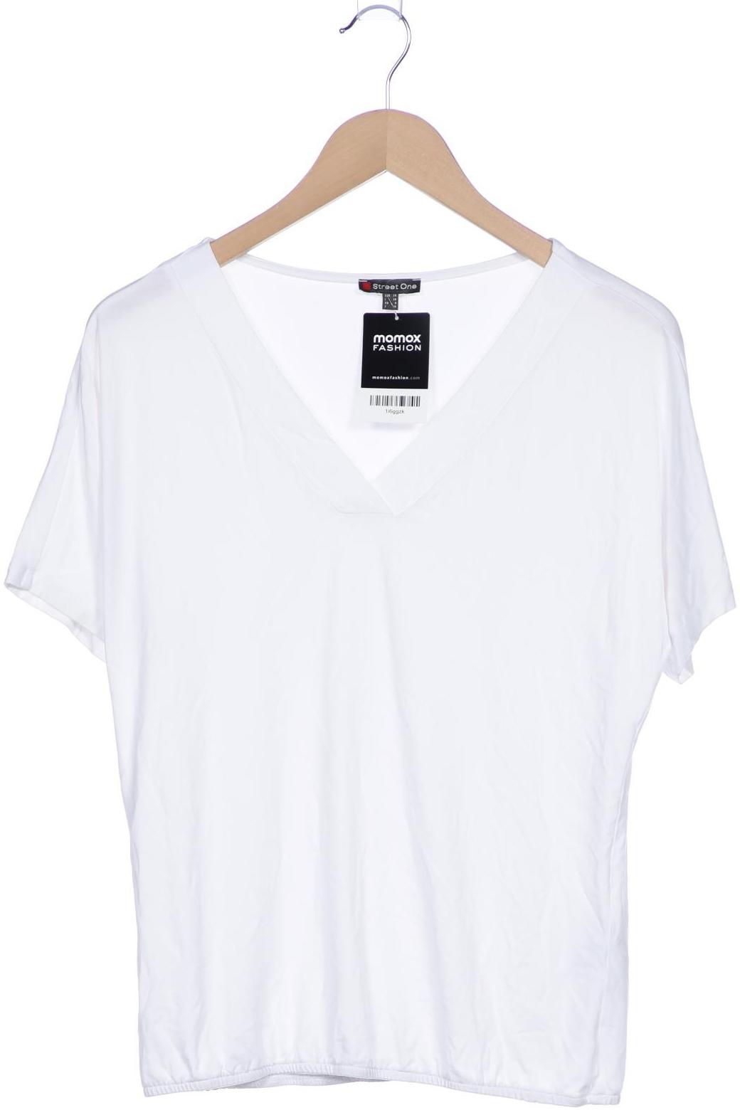 

Street One Damen T-Shirt, weiß, Gr. 34