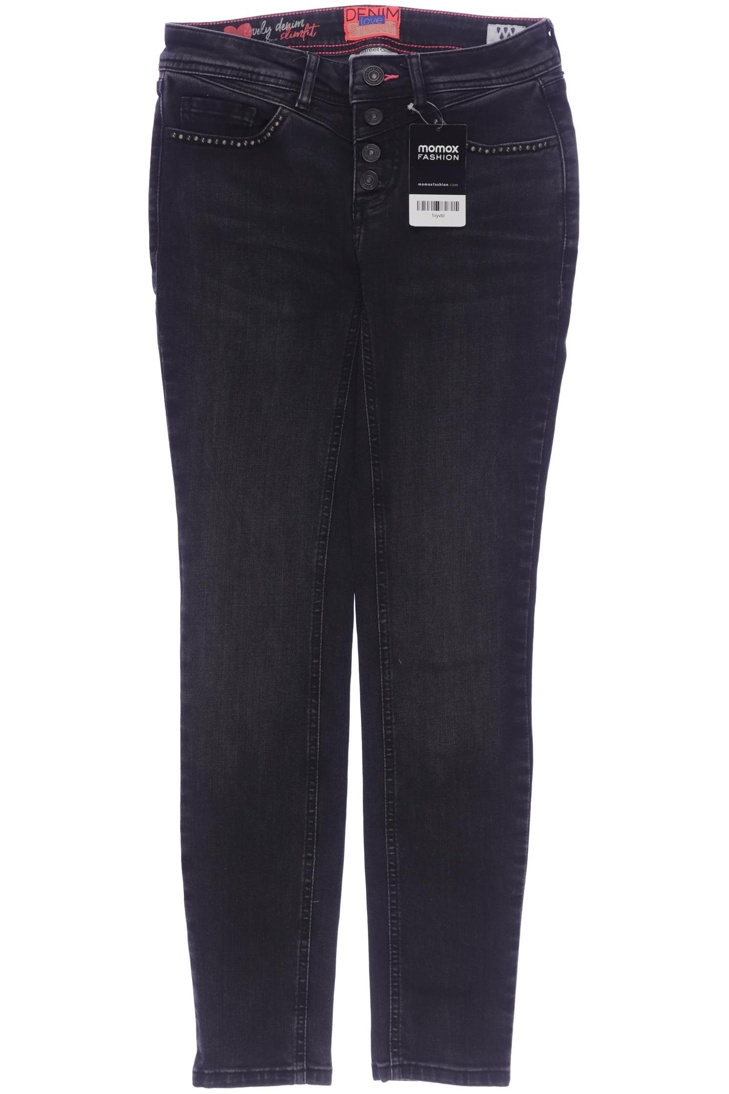

Street One Damen Jeans, schwarz, Gr. 24