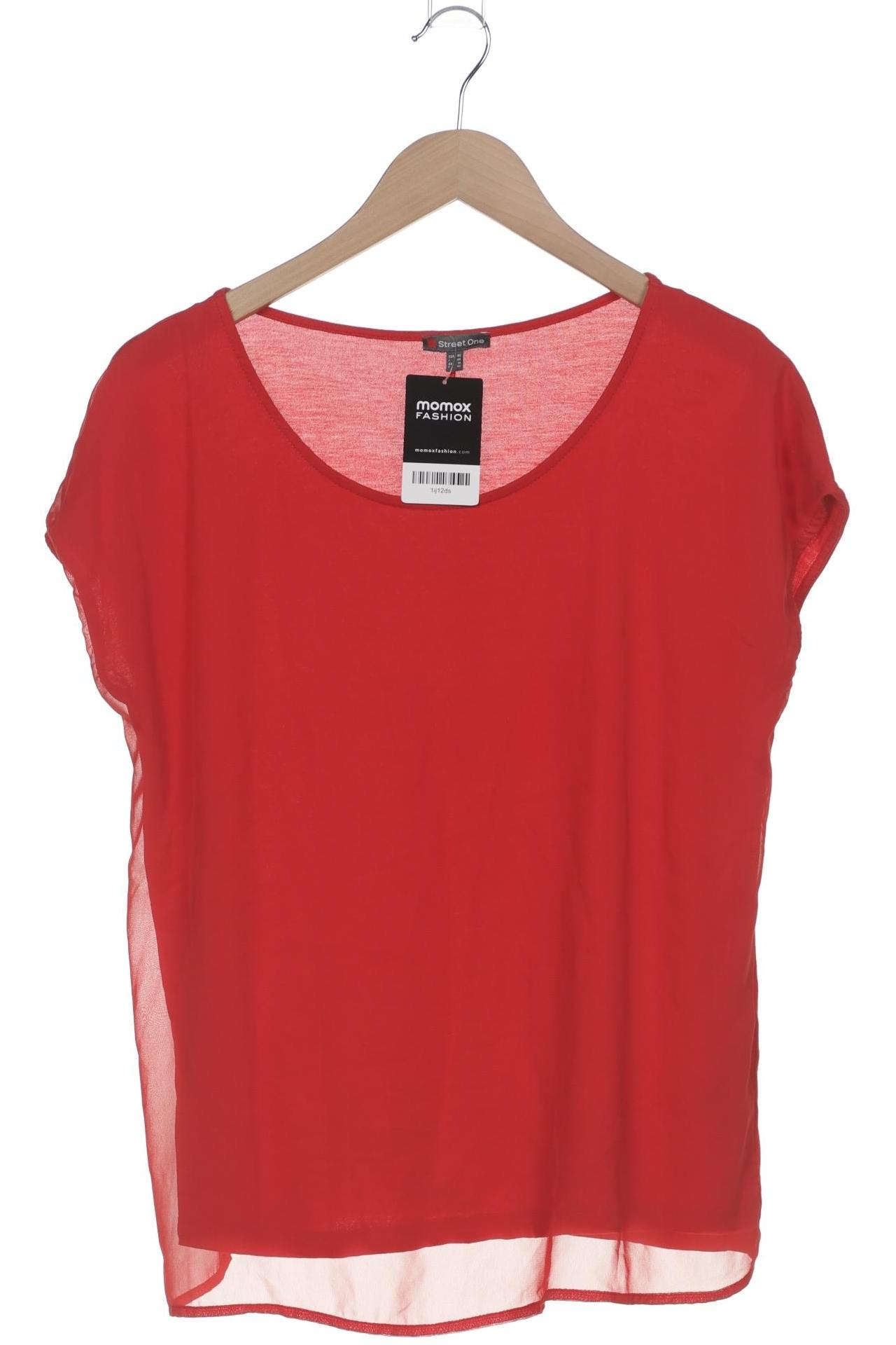 

Street One Damen T-Shirt, rot, Gr. 40