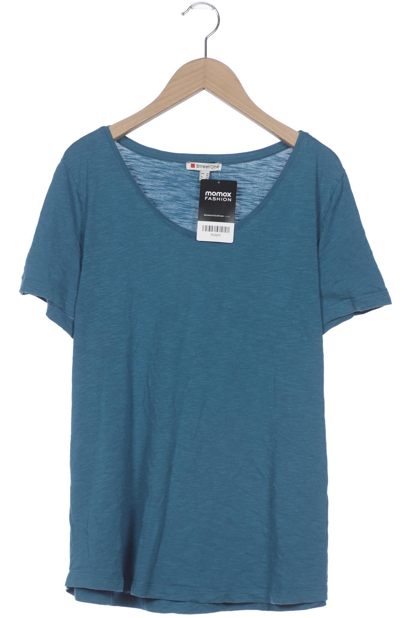 

Street One Damen T-Shirt, blau, Gr. 42