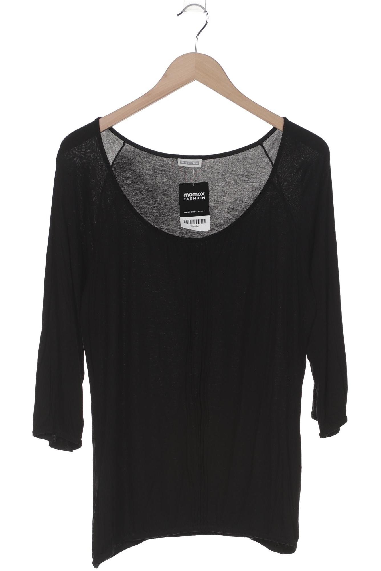 

Street One Damen Langarmshirt, schwarz, Gr. 42