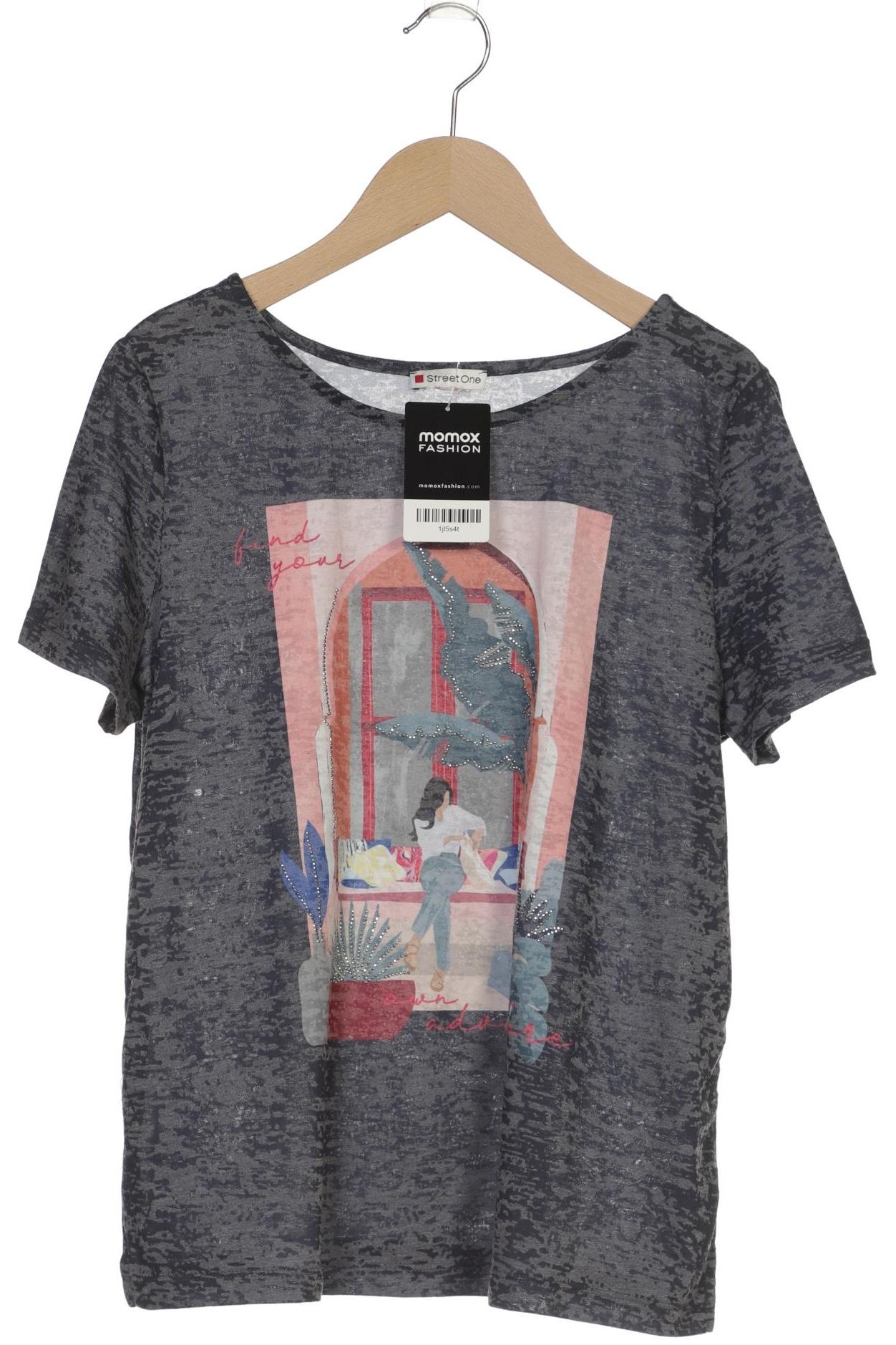 

Street One Damen T-Shirt, marineblau, Gr. 36