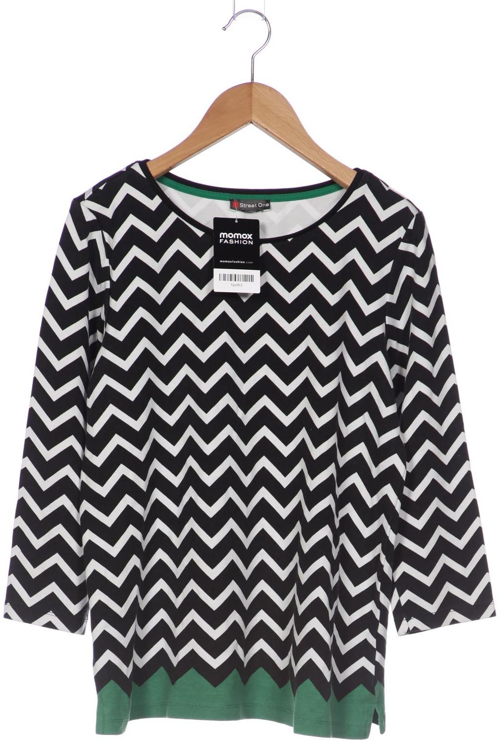 

Street One Damen Langarmshirt, schwarz, Gr. 38