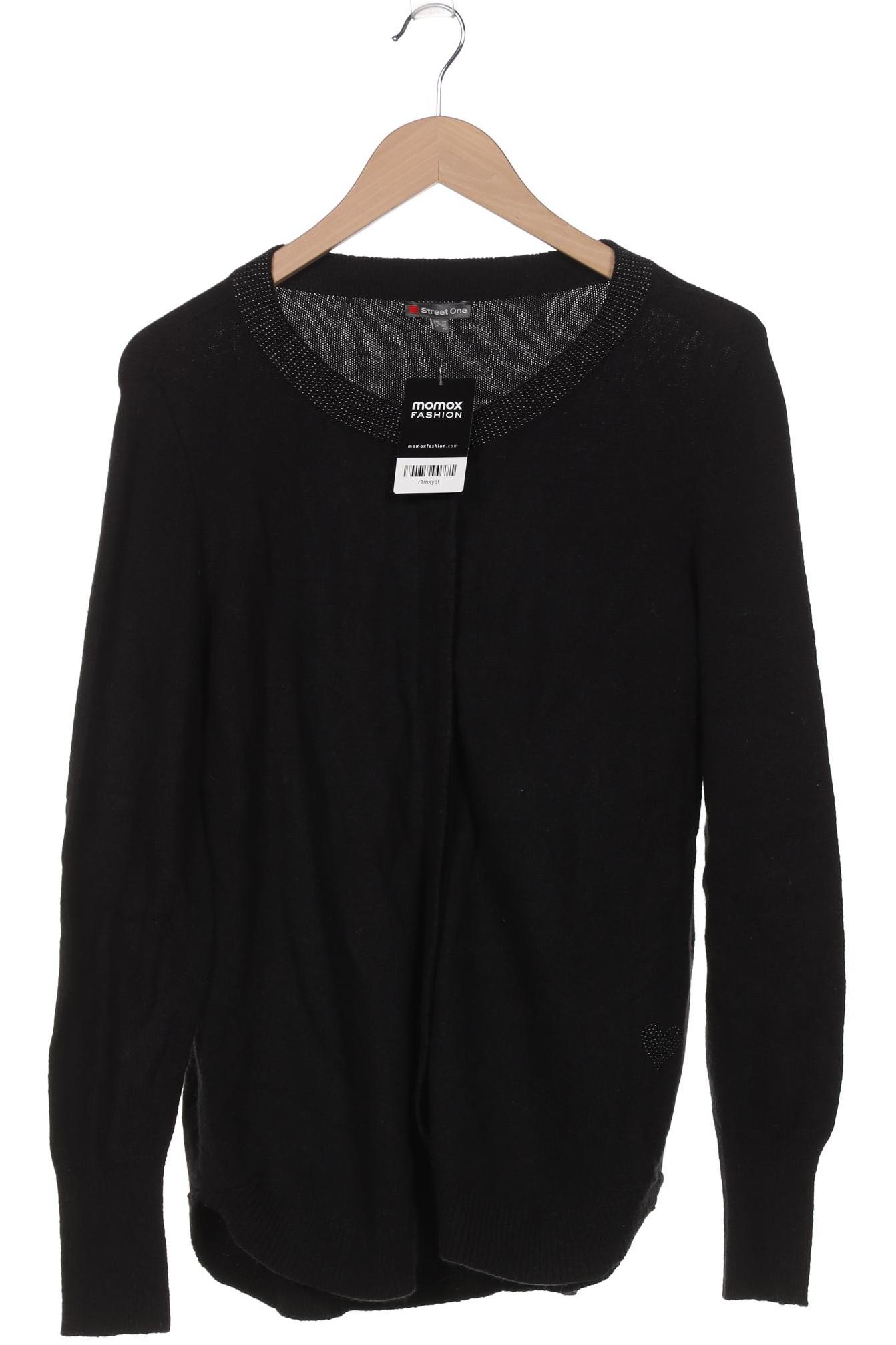 

Street One Damen Strickjacke, schwarz, Gr. 44