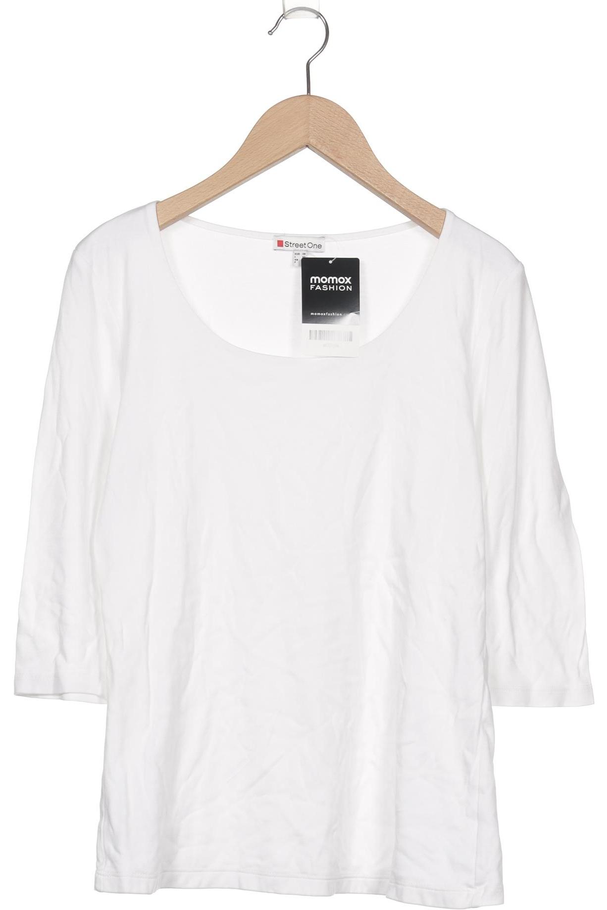 

Street One Damen T-Shirt, weiß, Gr. 38