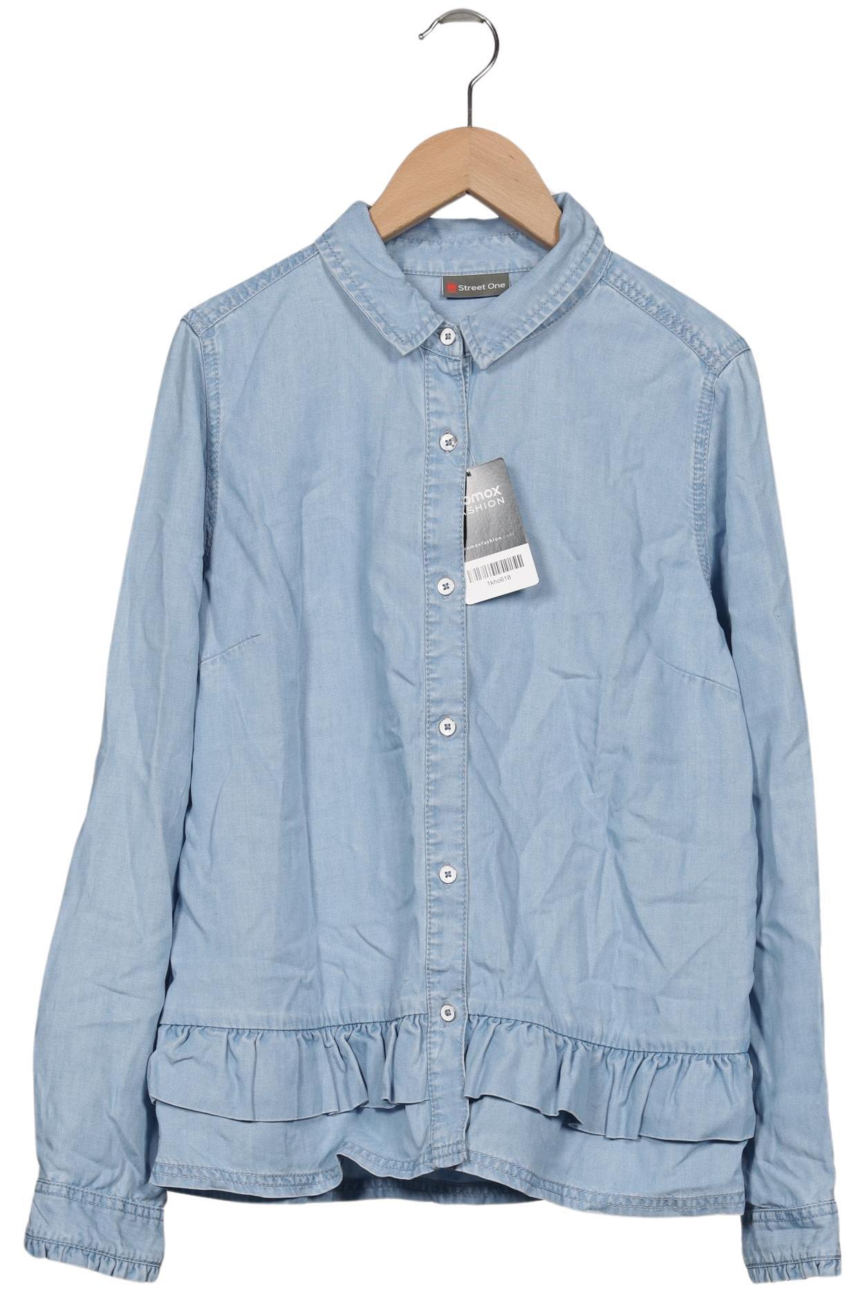

Street One Damen Bluse, hellblau, Gr. 38