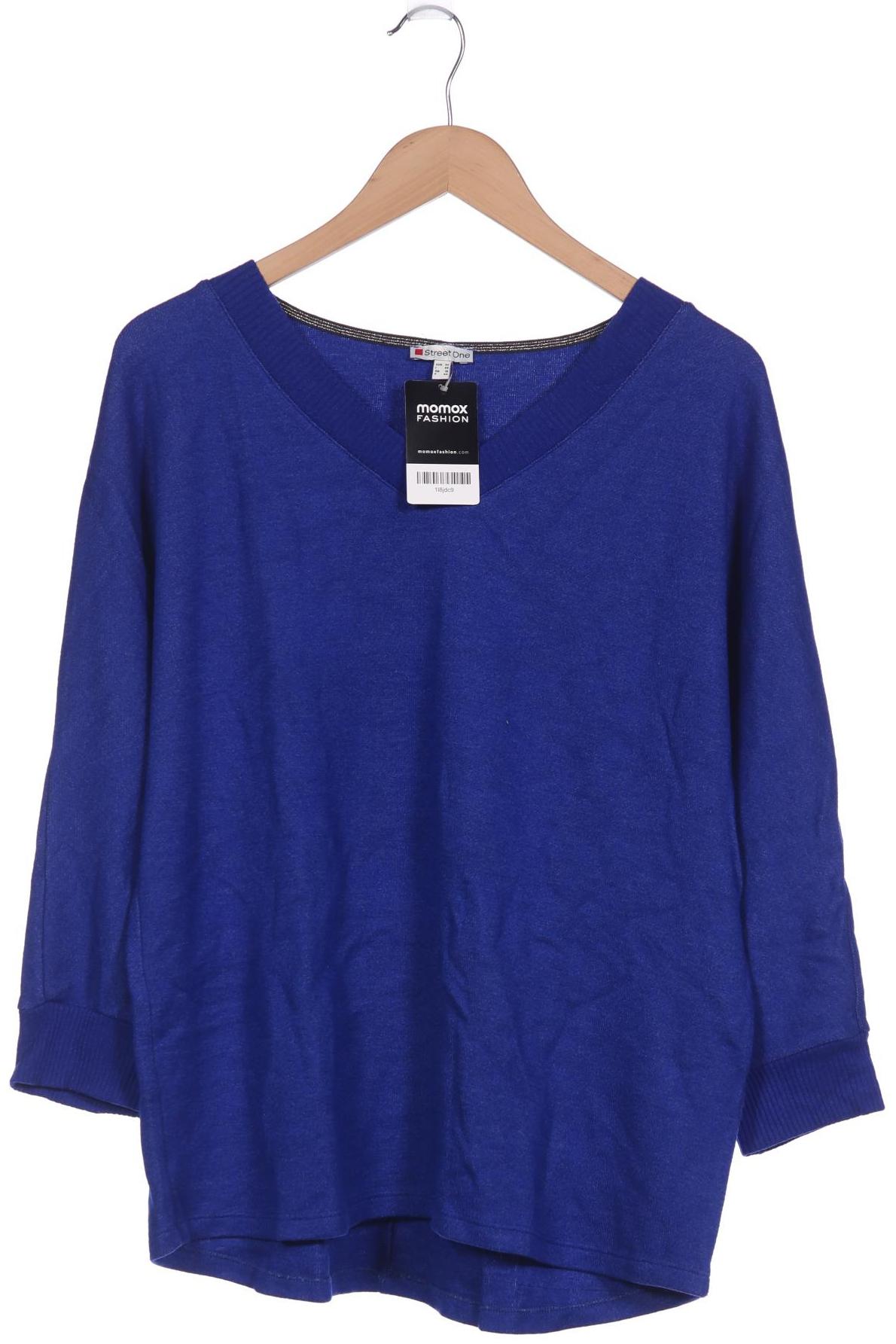 

Street One Damen Pullover, blau, Gr. 42