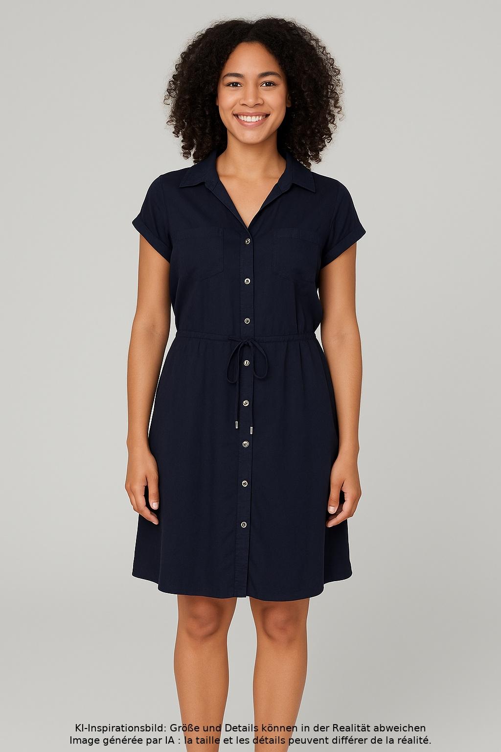 

Street One Damen Kleid, marineblau, Gr. 38