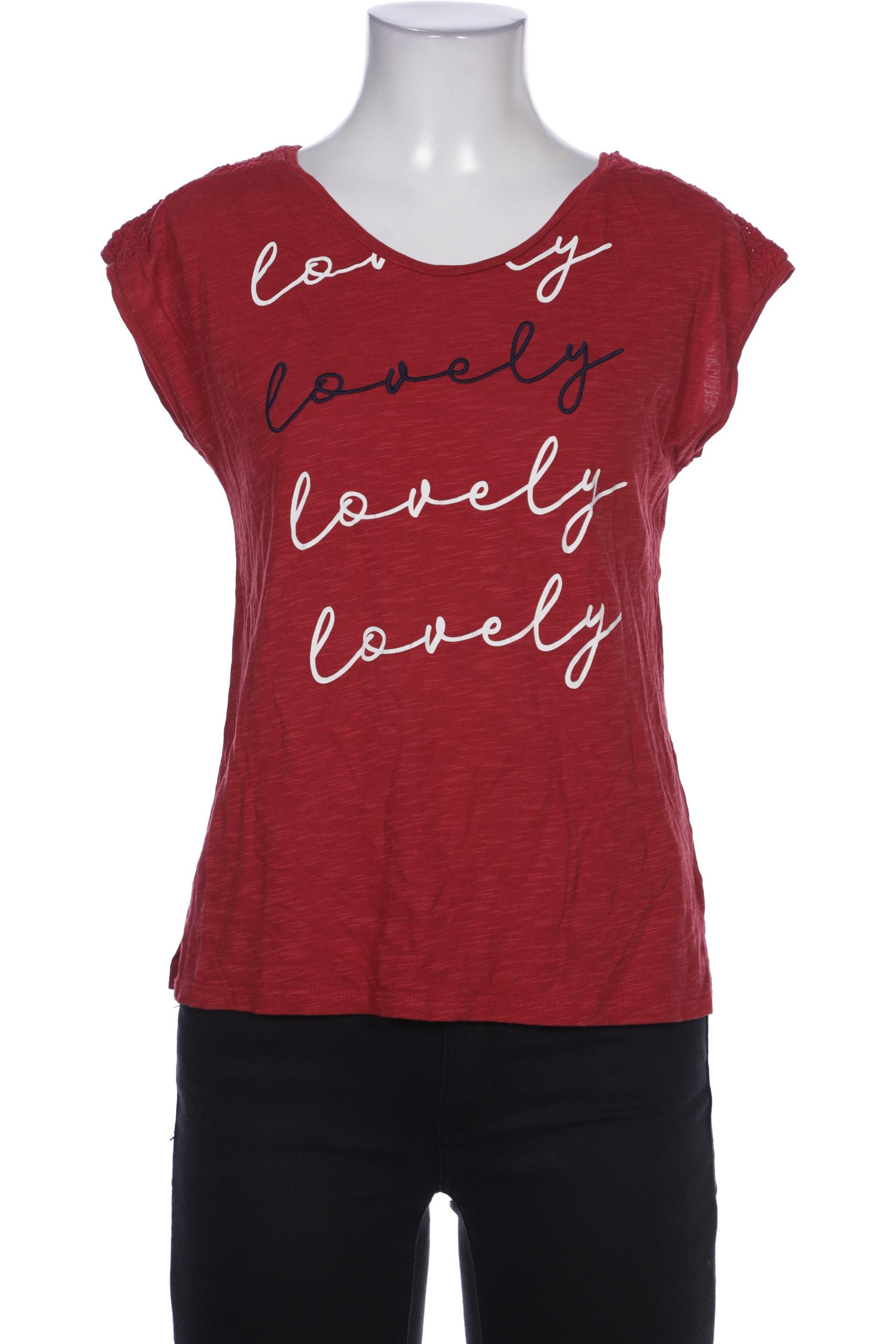 

Street One Damen T-Shirt, rot, Gr. 34