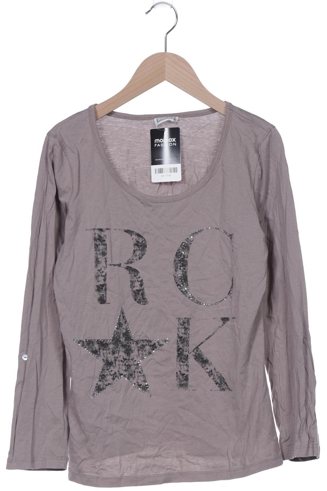 

Street One Damen Langarmshirt, beige, Gr. 38