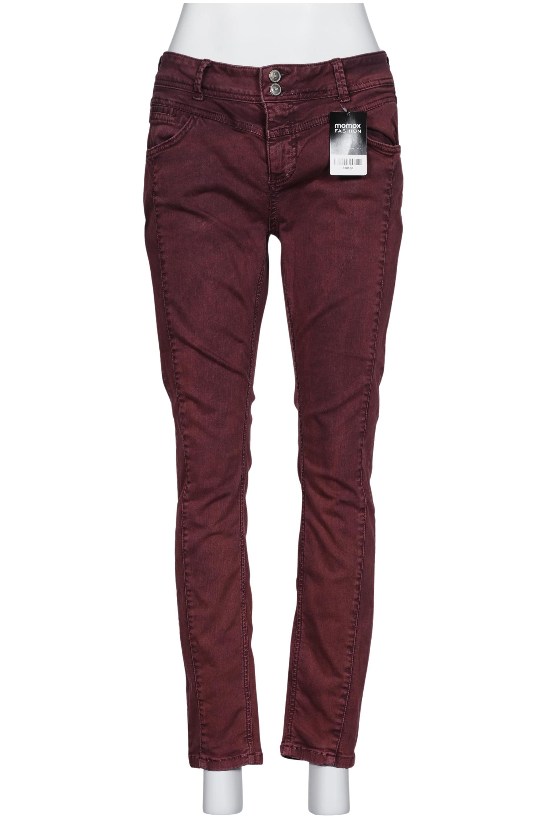 

Street One Damen Jeans, bordeaux, Gr. 31