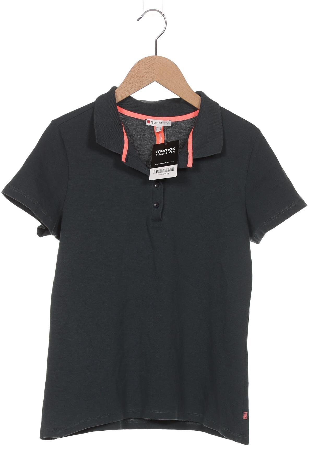 

Street One Damen Poloshirt, türkis, Gr. 36