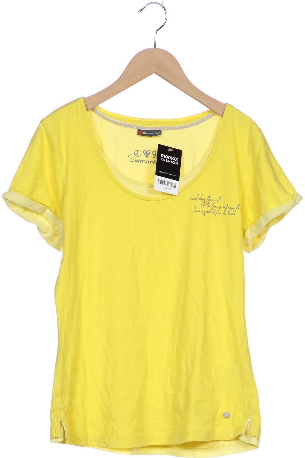 

Street One Damen T-Shirt, gelb, Gr. 38
