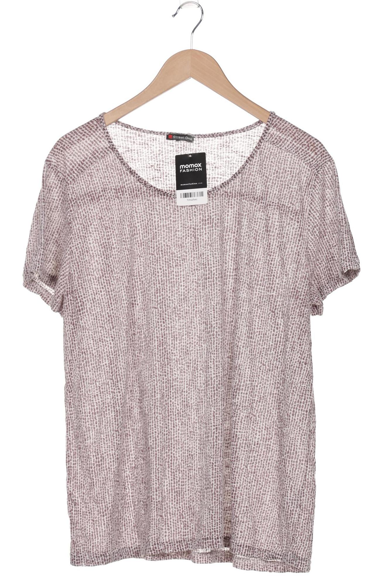 

Street One Damen T-Shirt, bordeaux, Gr. 44