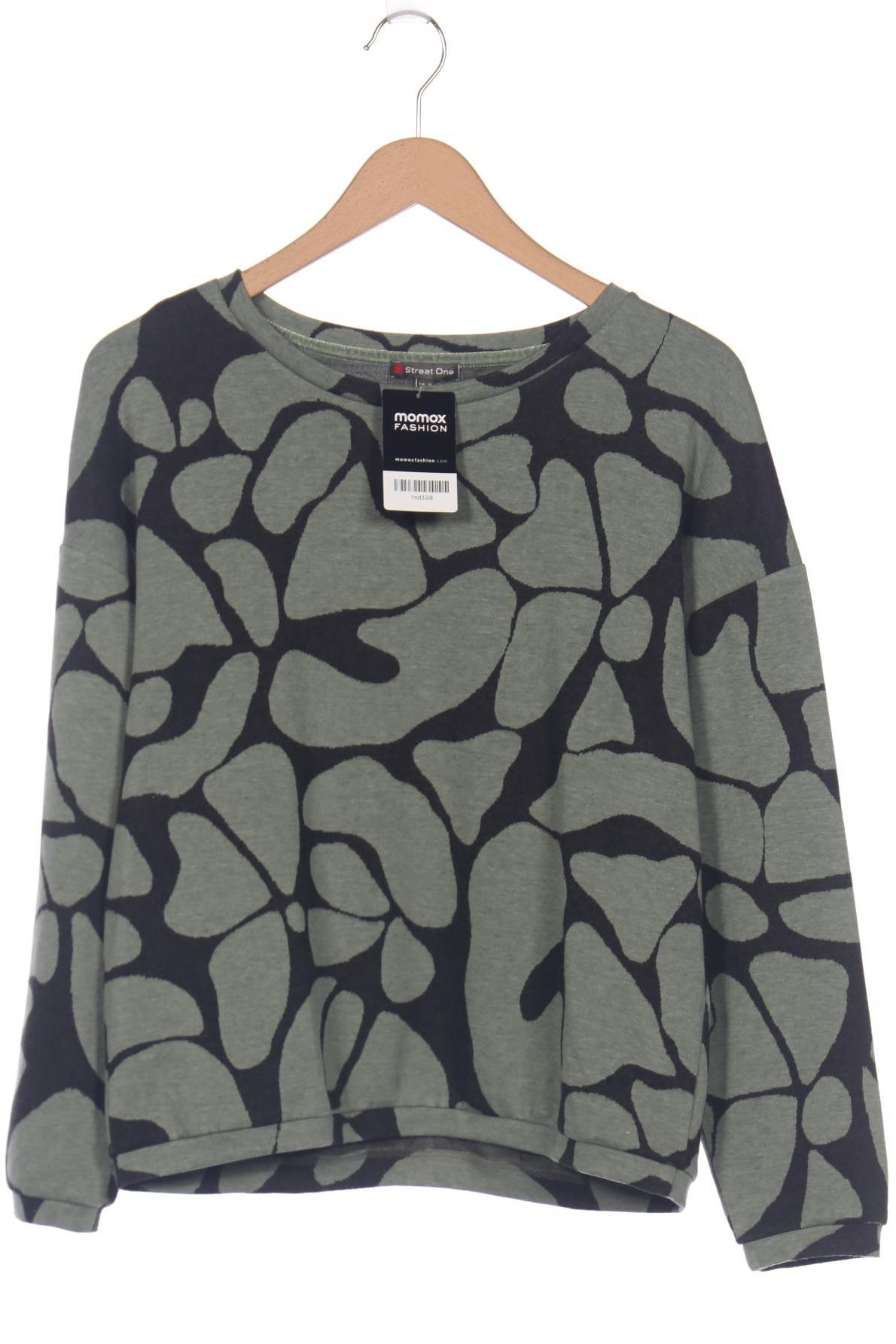 

Street One Damen Sweatshirt, grün, Gr. 38
