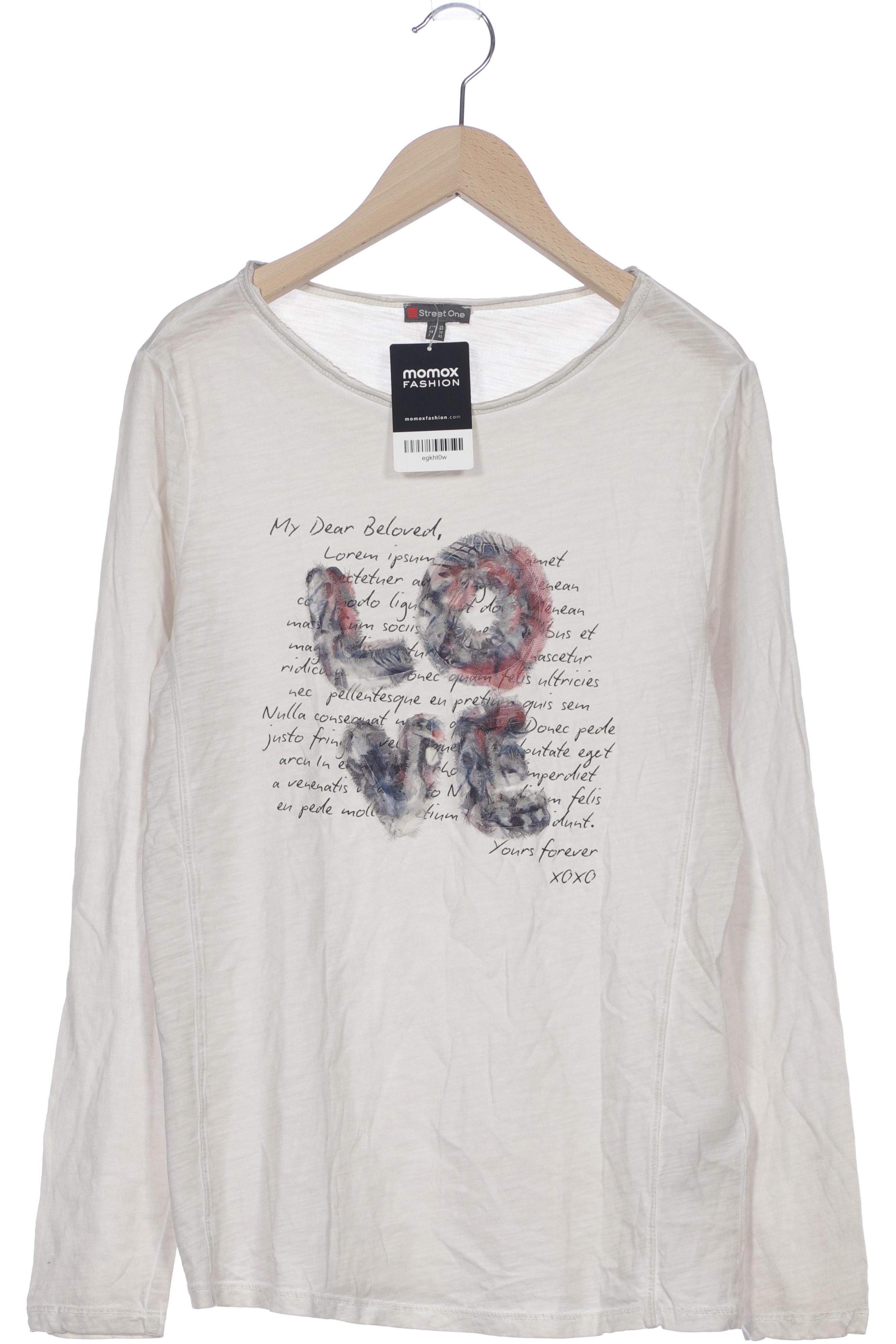 

Street One Damen Langarmshirt, beige, Gr. 38