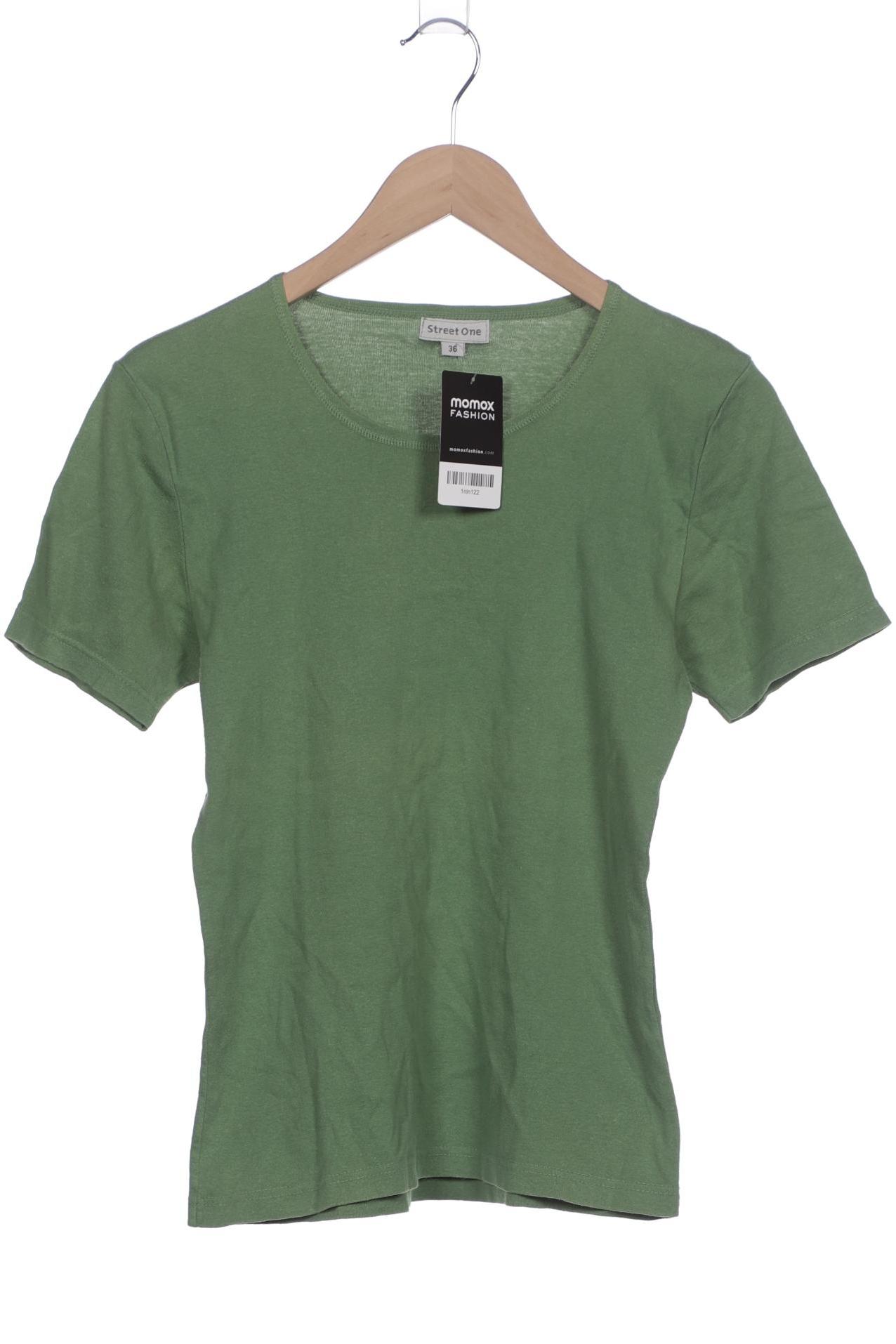 

Street One Damen T-Shirt, grün, Gr. 36
