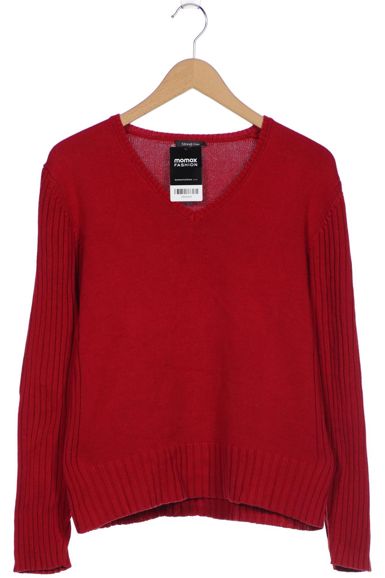 

Street One Damen Pullover, rot, Gr. 44