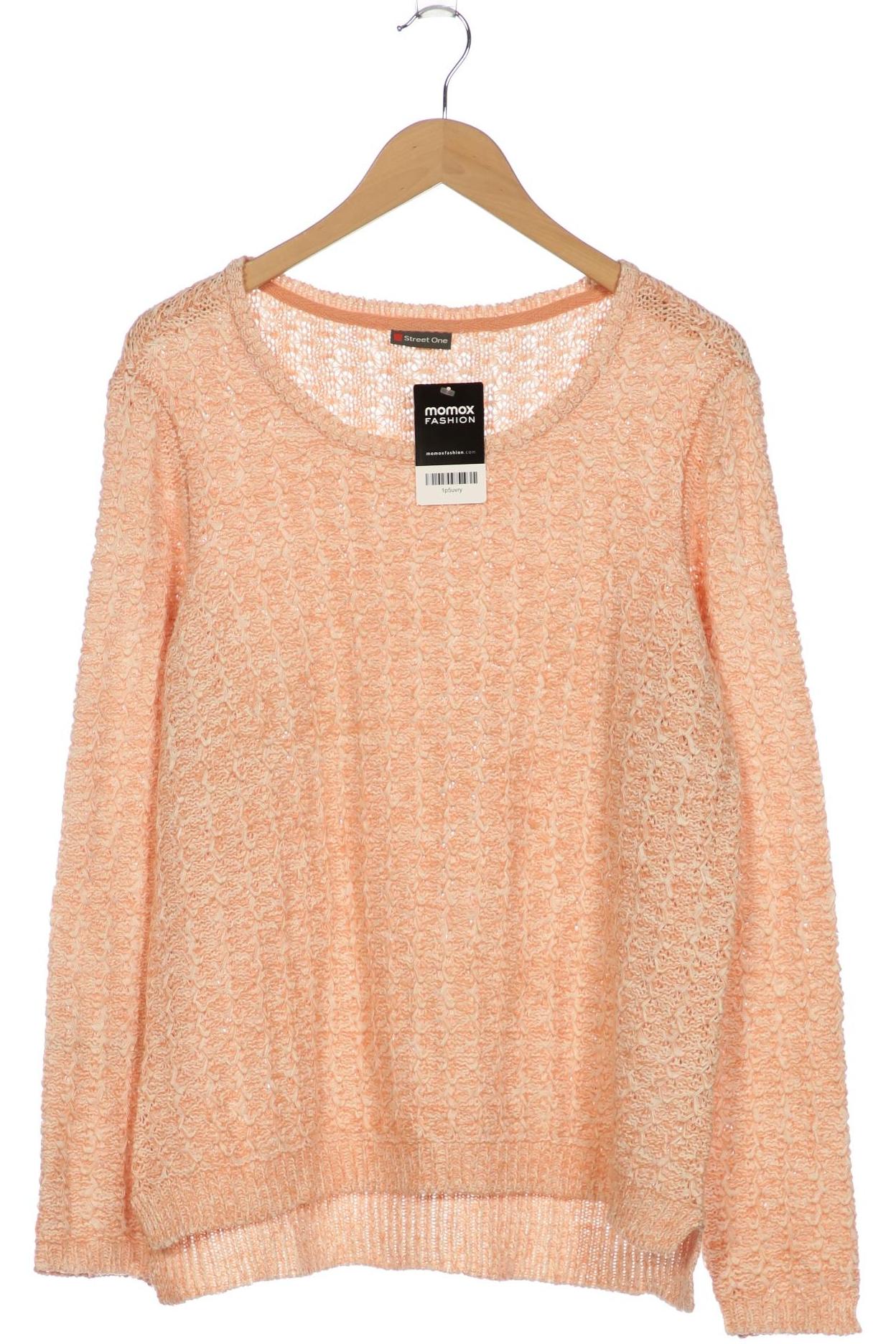 

Street One Damen Pullover, orange, Gr. 42