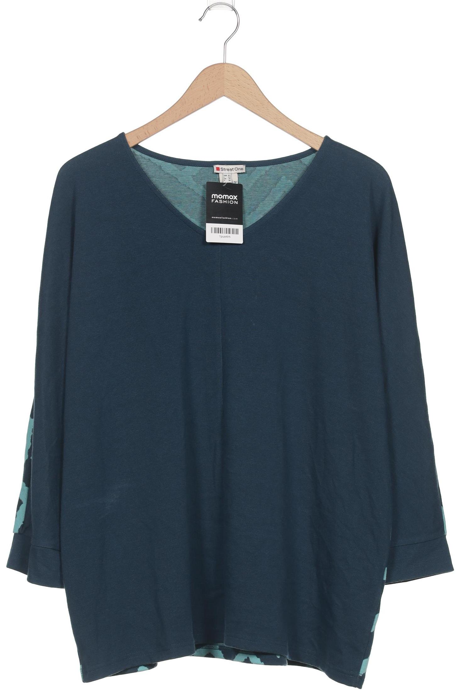 

Street One Damen Pullover, türkis, Gr. 46