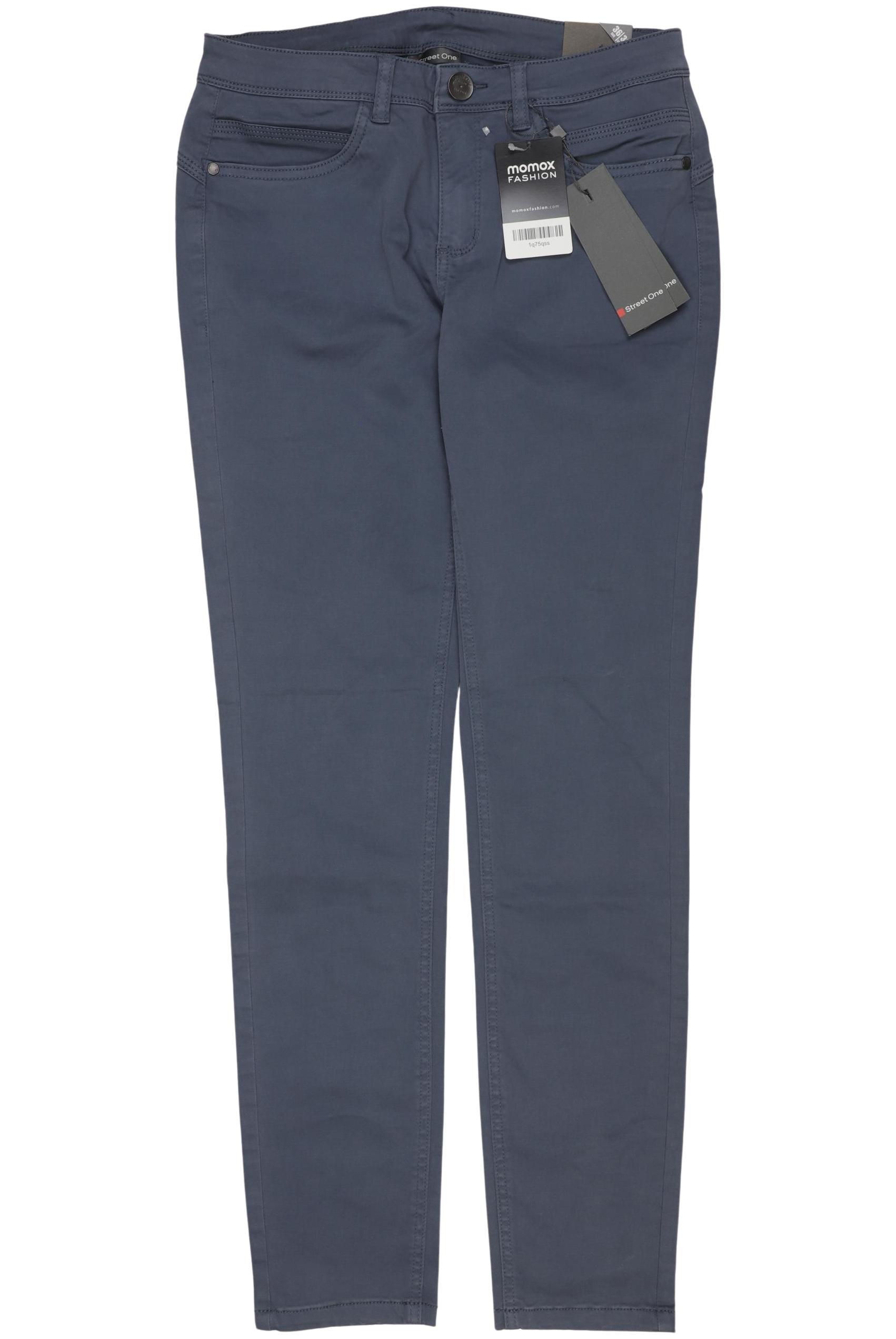 

Street One Damen Stoffhose, marineblau, Gr. 36