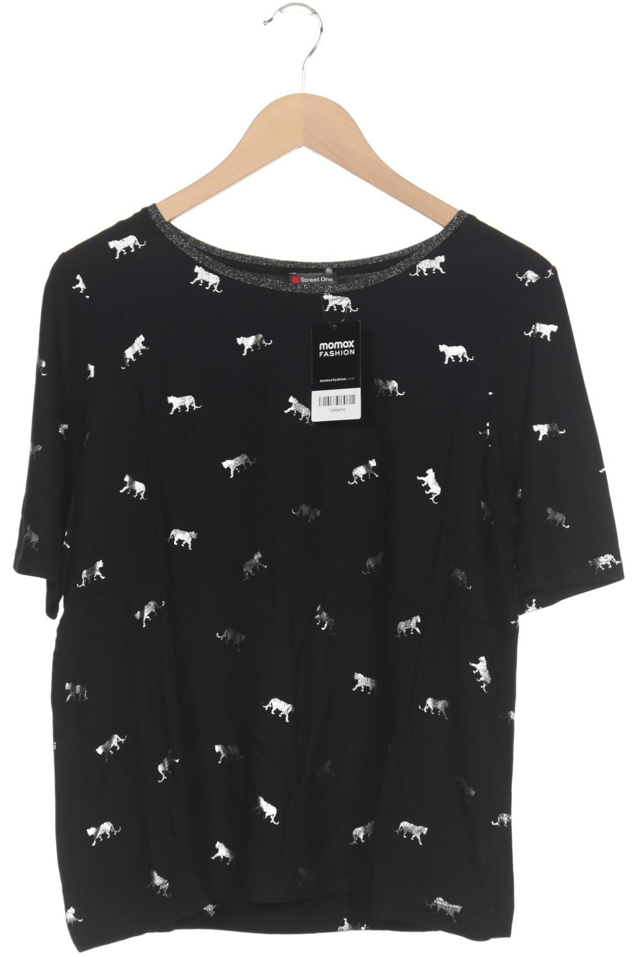 

Street One Damen T-Shirt, schwarz, Gr. 36