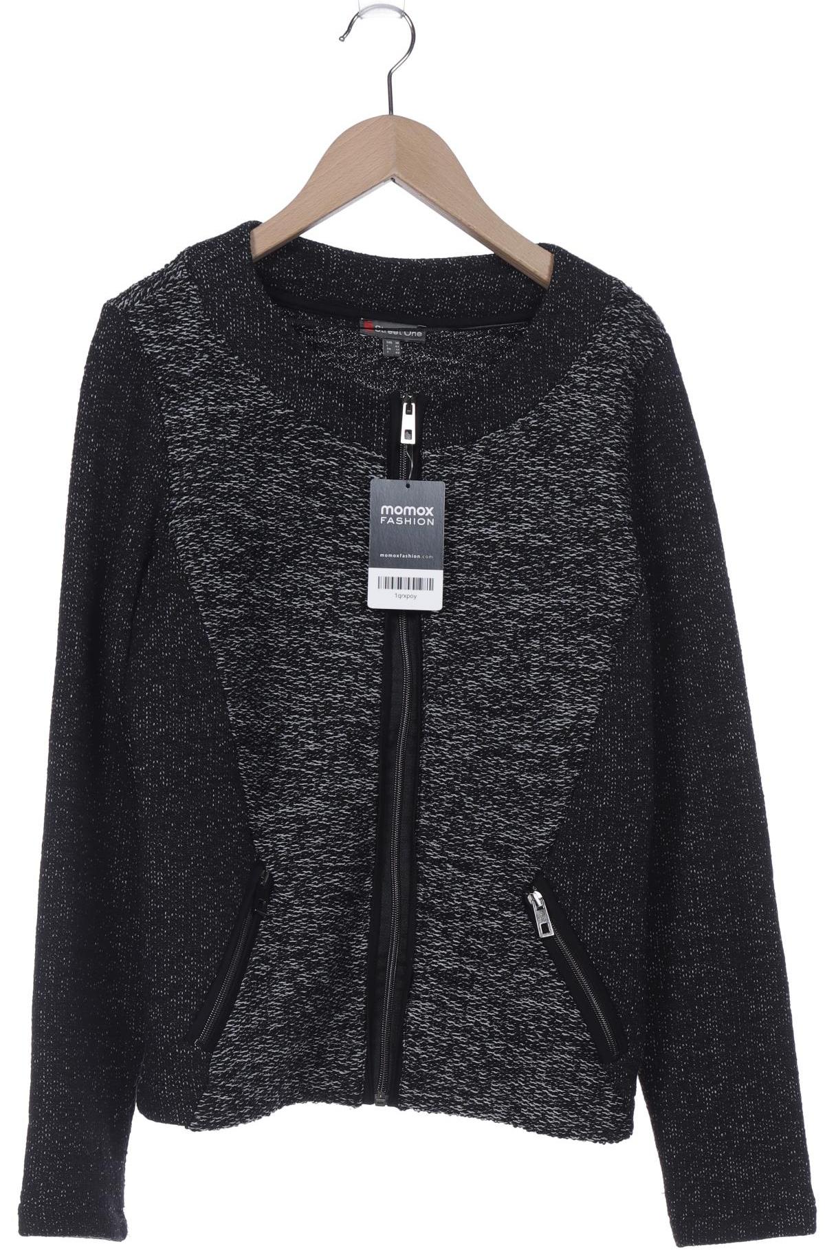 

Street One Damen Strickjacke, schwarz, Gr. 38