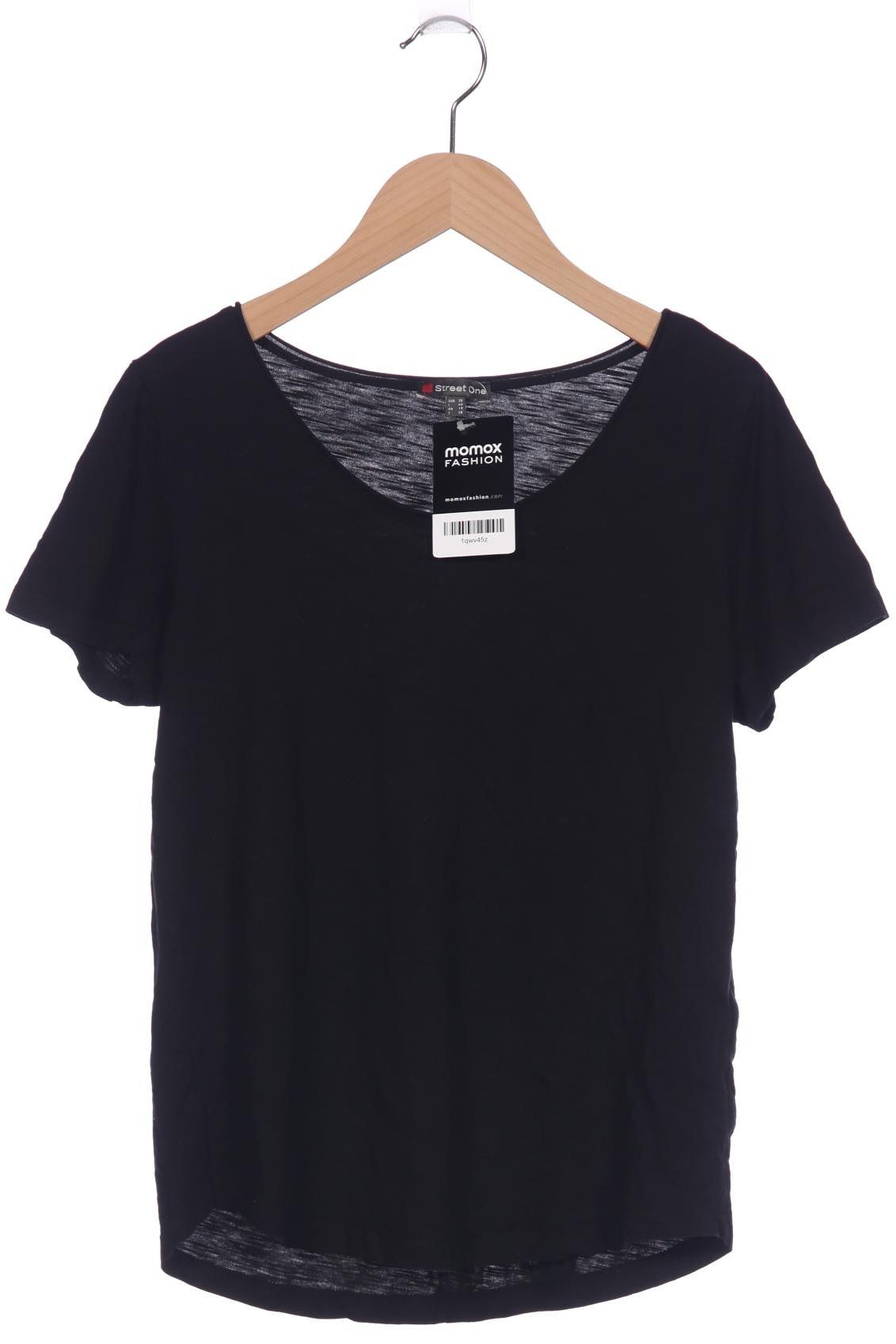 

Street One Damen T-Shirt, schwarz, Gr. 36