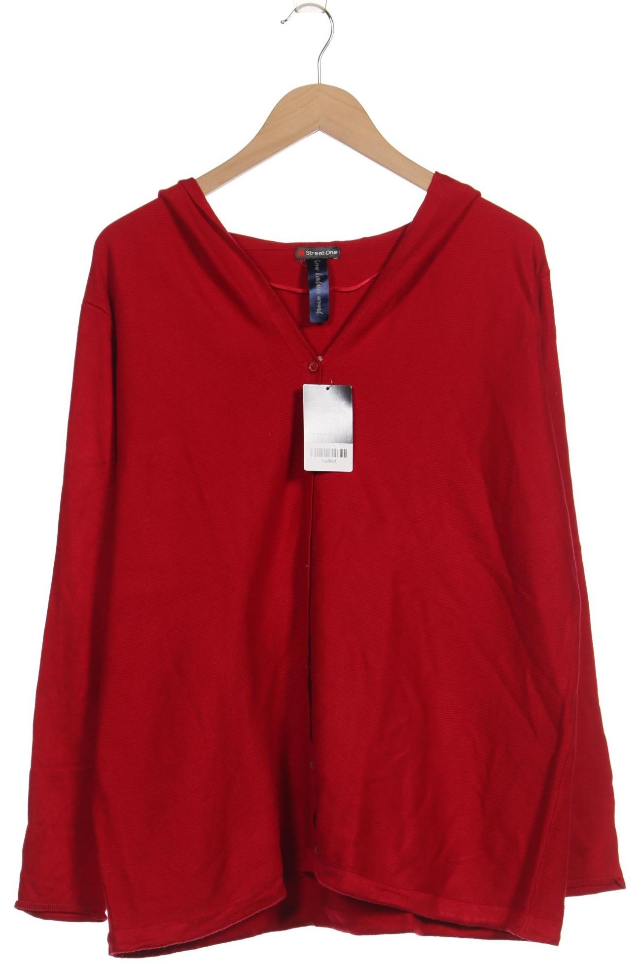 

Street One Damen Strickjacke, rot, Gr. 46