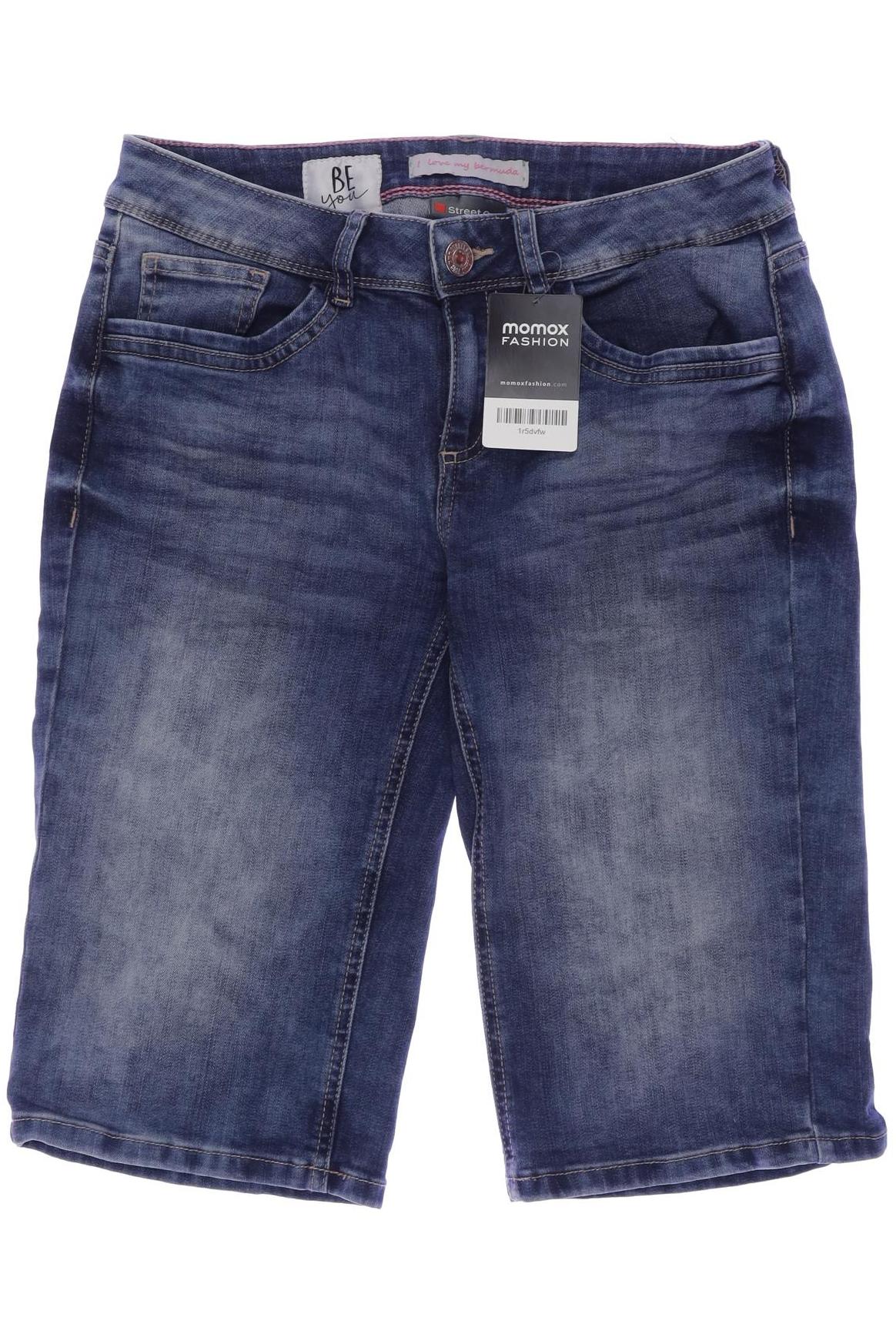 

Street One Damen Shorts, blau, Gr. 25
