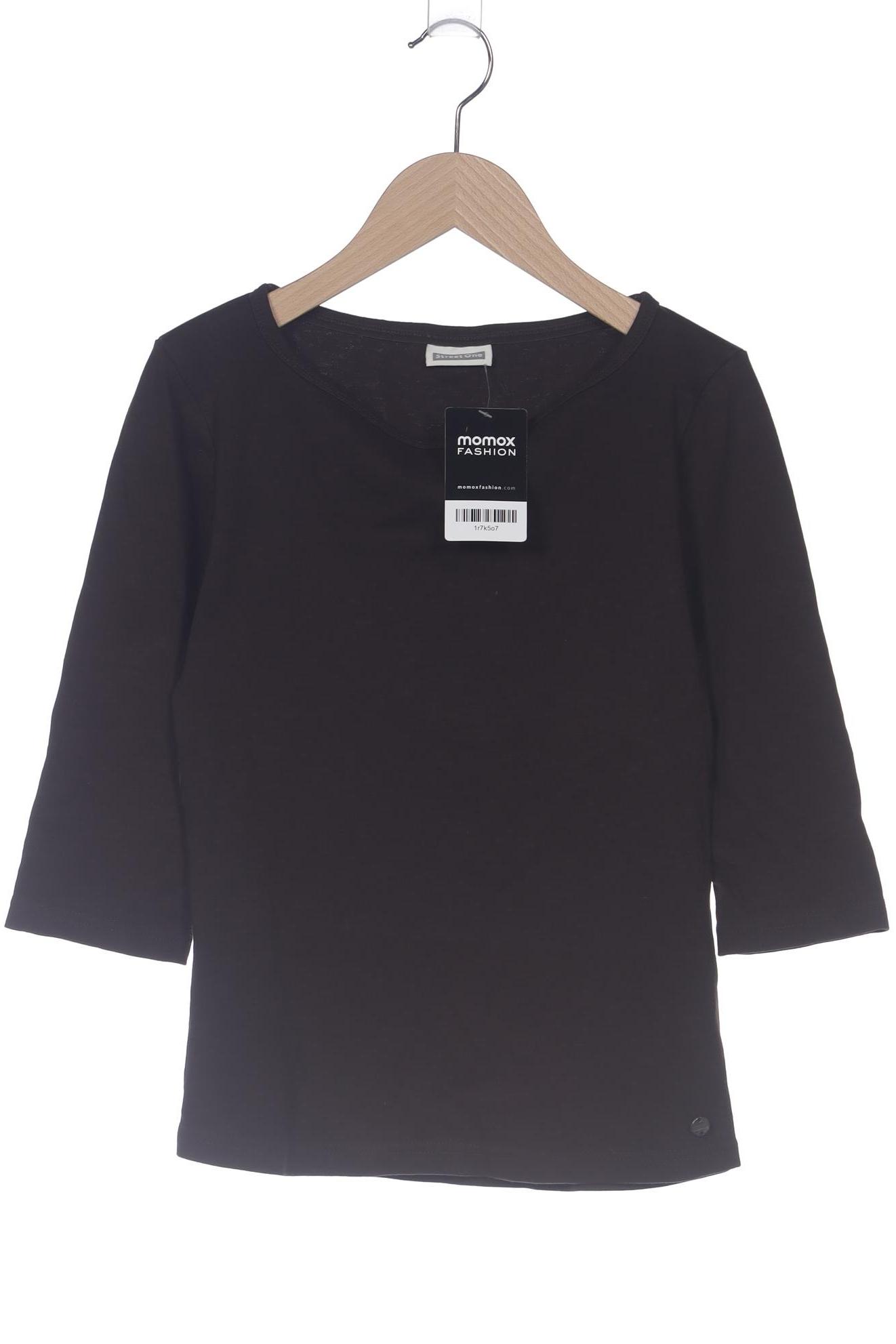 

Street One Damen Langarmshirt, braun, Gr. 38