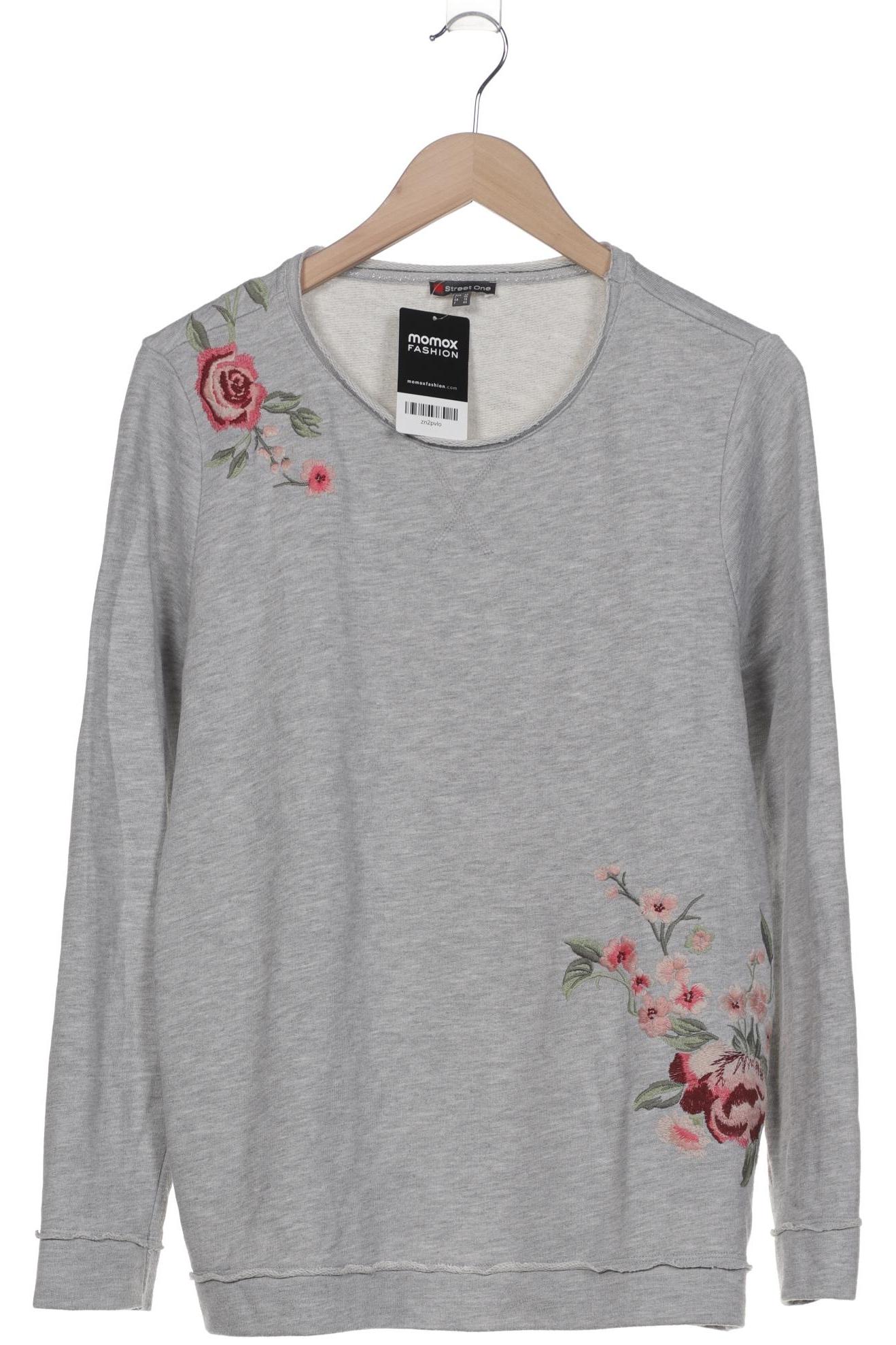 

Street One Damen Sweatshirt, grau, Gr. 42