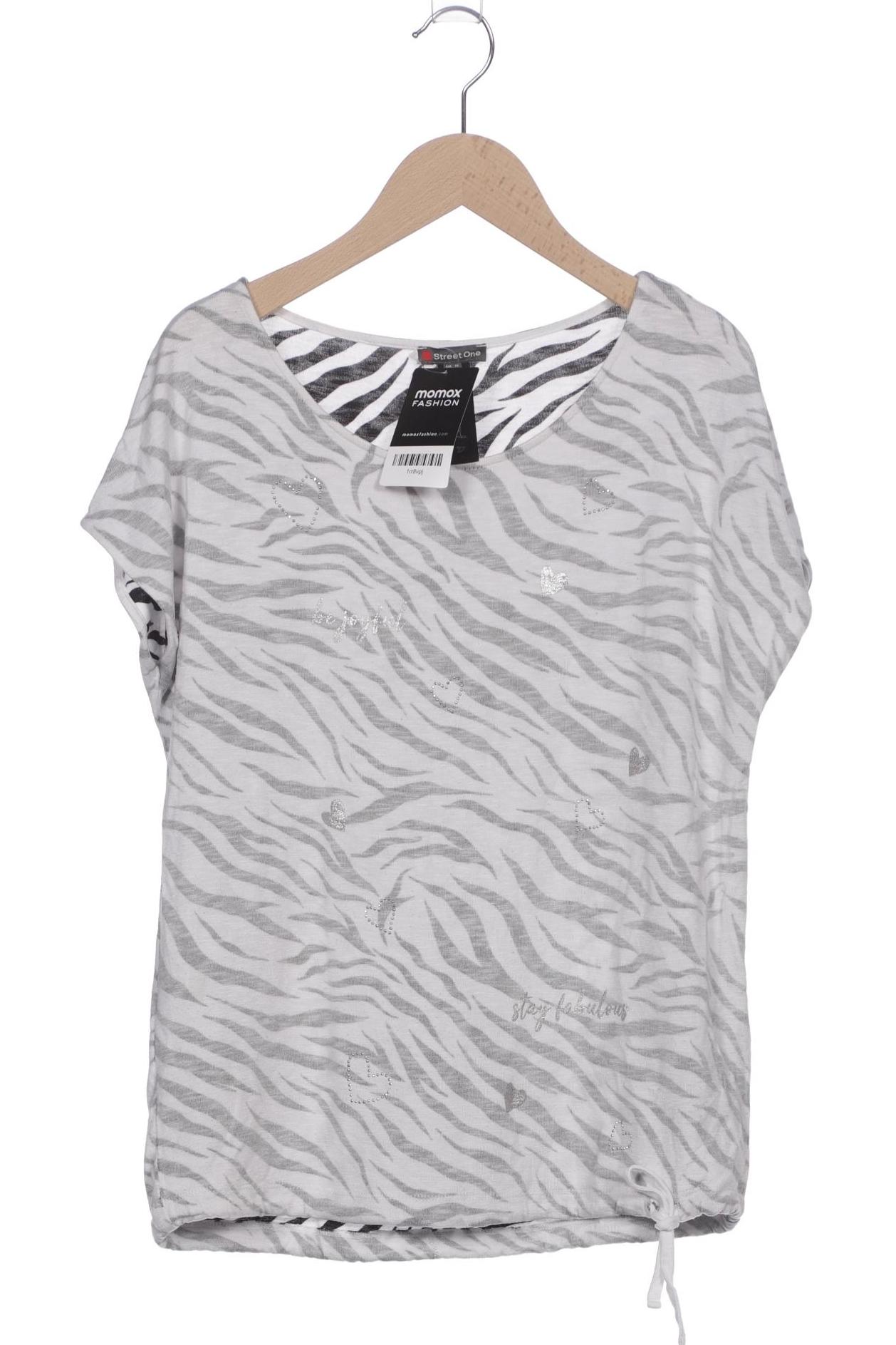 

Street One Damen T-Shirt, weiß, Gr. 36