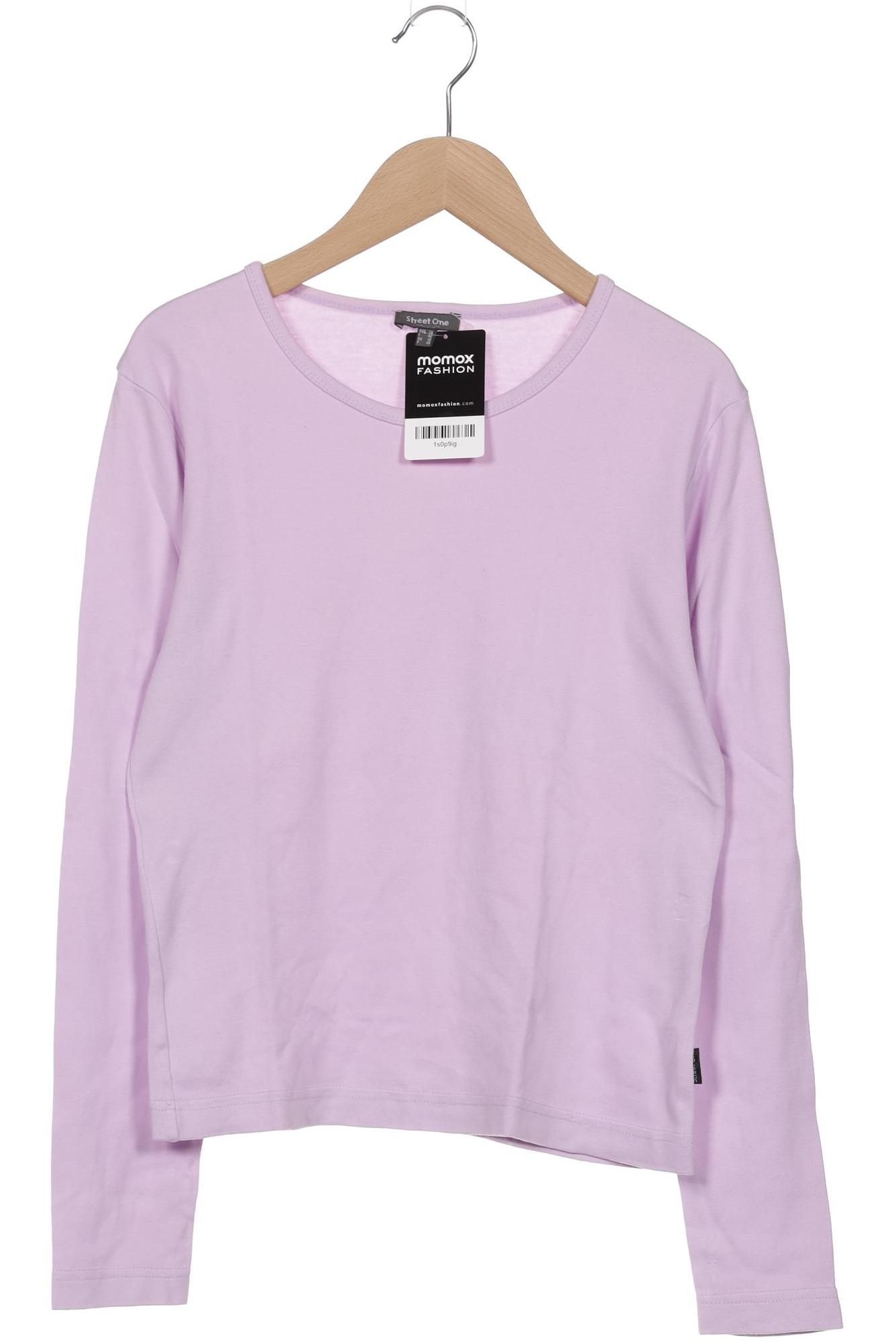 

Street One Damen Langarmshirt, flieder, Gr. 38