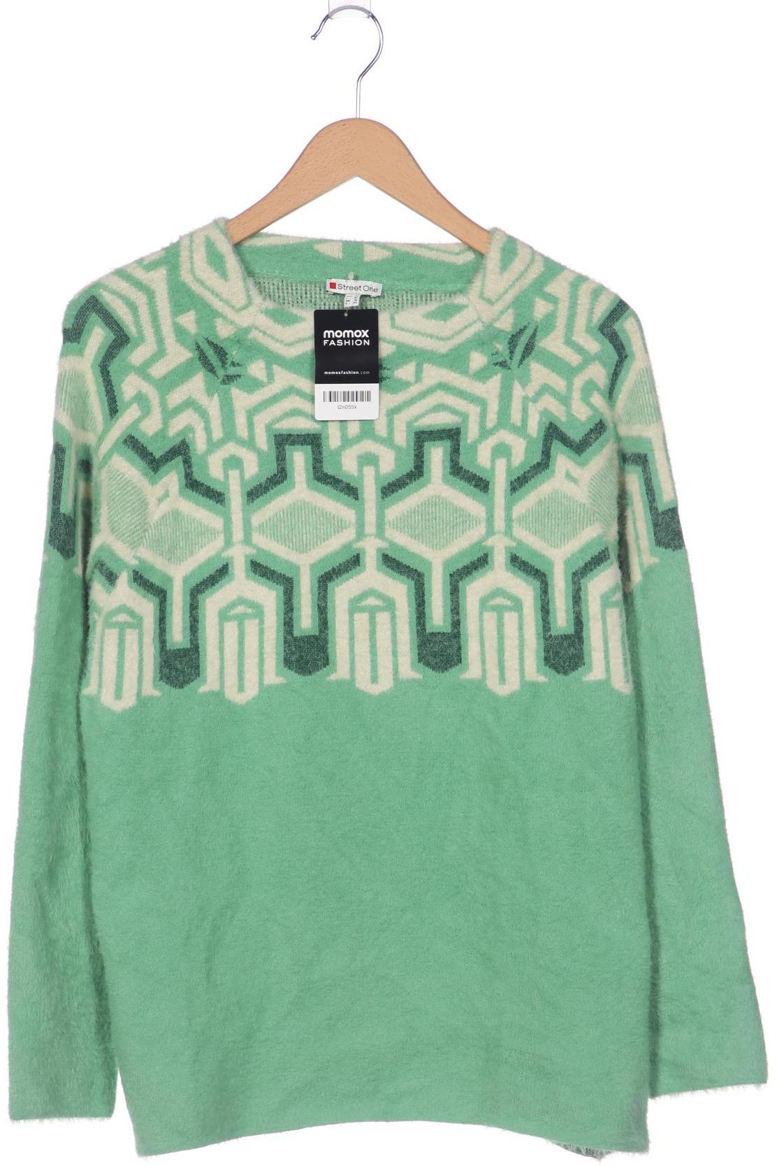 

Street One Damen Pullover, grün, Gr. 42